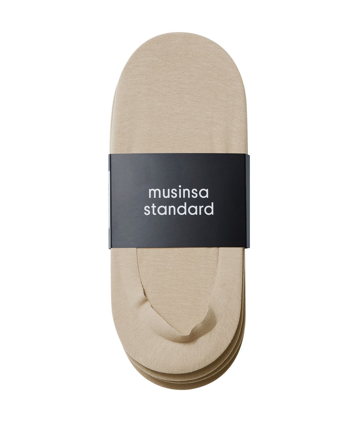 무신사 스탠다드(MUSINSA STANDARD) 코튼 풋 커버 5팩 [베이지]