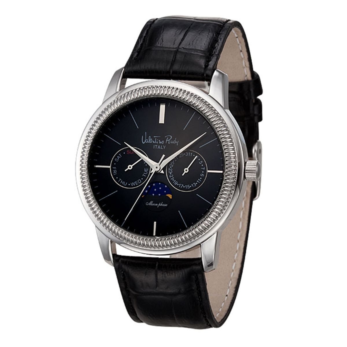발렌티노 루디(VALENTINO RUDY) VR5513A-BKBK 남자시계 가죽시계