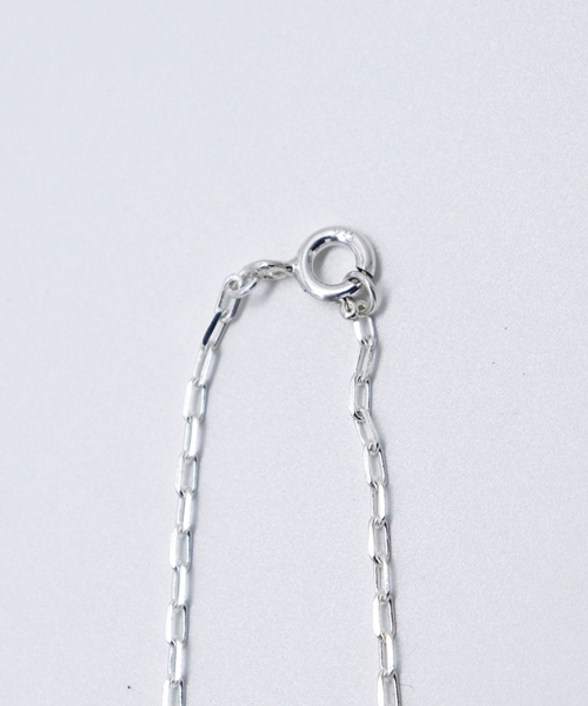 봉보(BONBEAU) Kitsch smile chain Bracelet 실버 스마일 체인팔찌