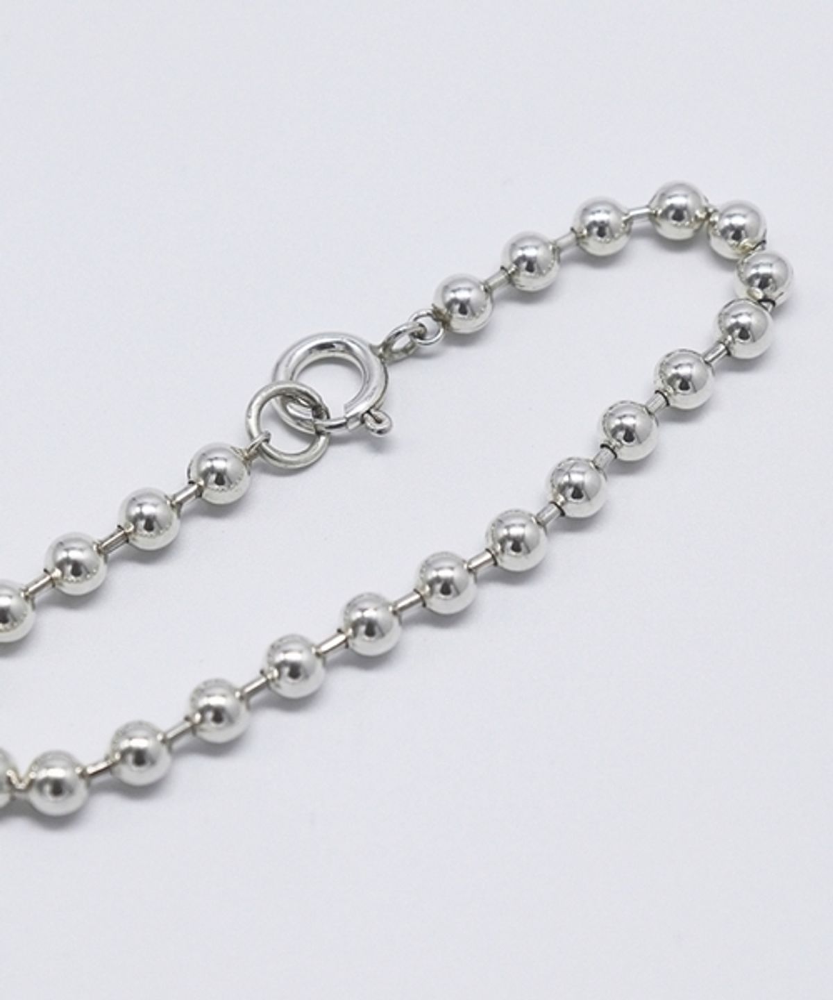 봉보(BONBEAU) Silverball Layered Bracelet 레이어드 실버볼 팔찌 5mm