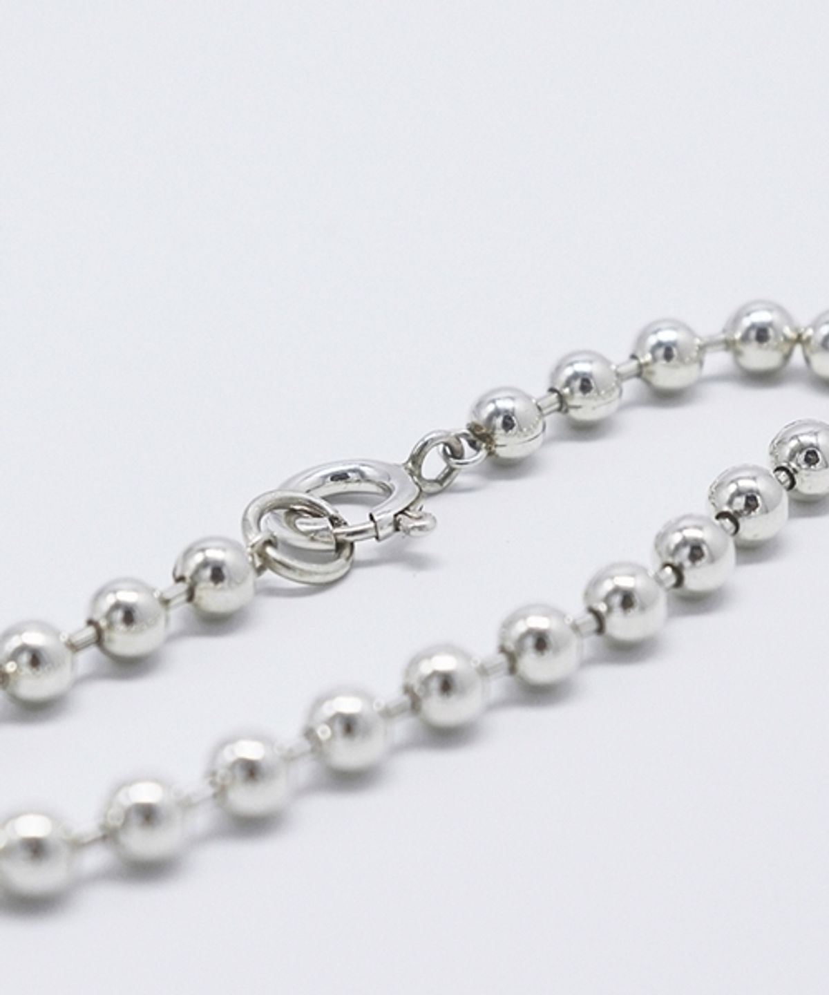 봉보(BONBEAU) Silverball Layered Bracelet 레이어드 실버볼 팔찌 5mm