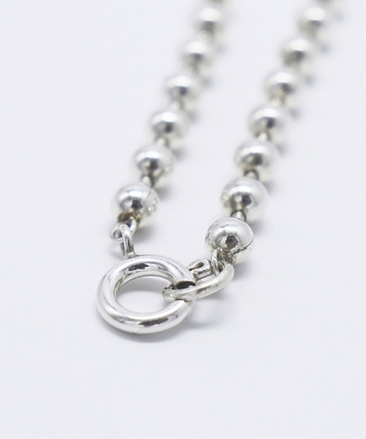 봉보(BONBEAU) Silverball Layered Bracelet 레이어드 실버볼 팔찌 5mm