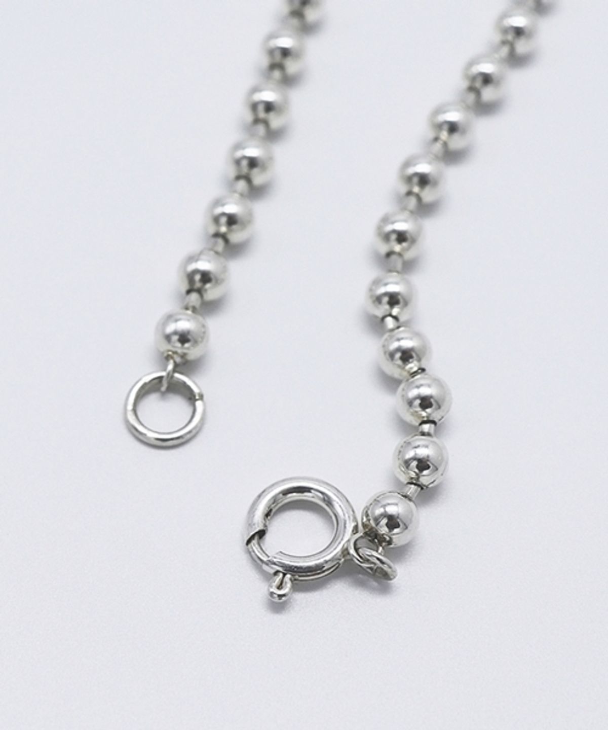봉보(BONBEAU) Silverball Layered Bracelet 레이어드 실버볼 팔찌 5mm