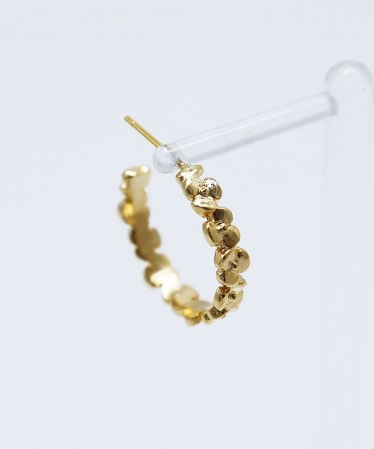 봉보(BONBEAU) Camellia simple Earrings 까멜리아 은침 심플 귀걸이