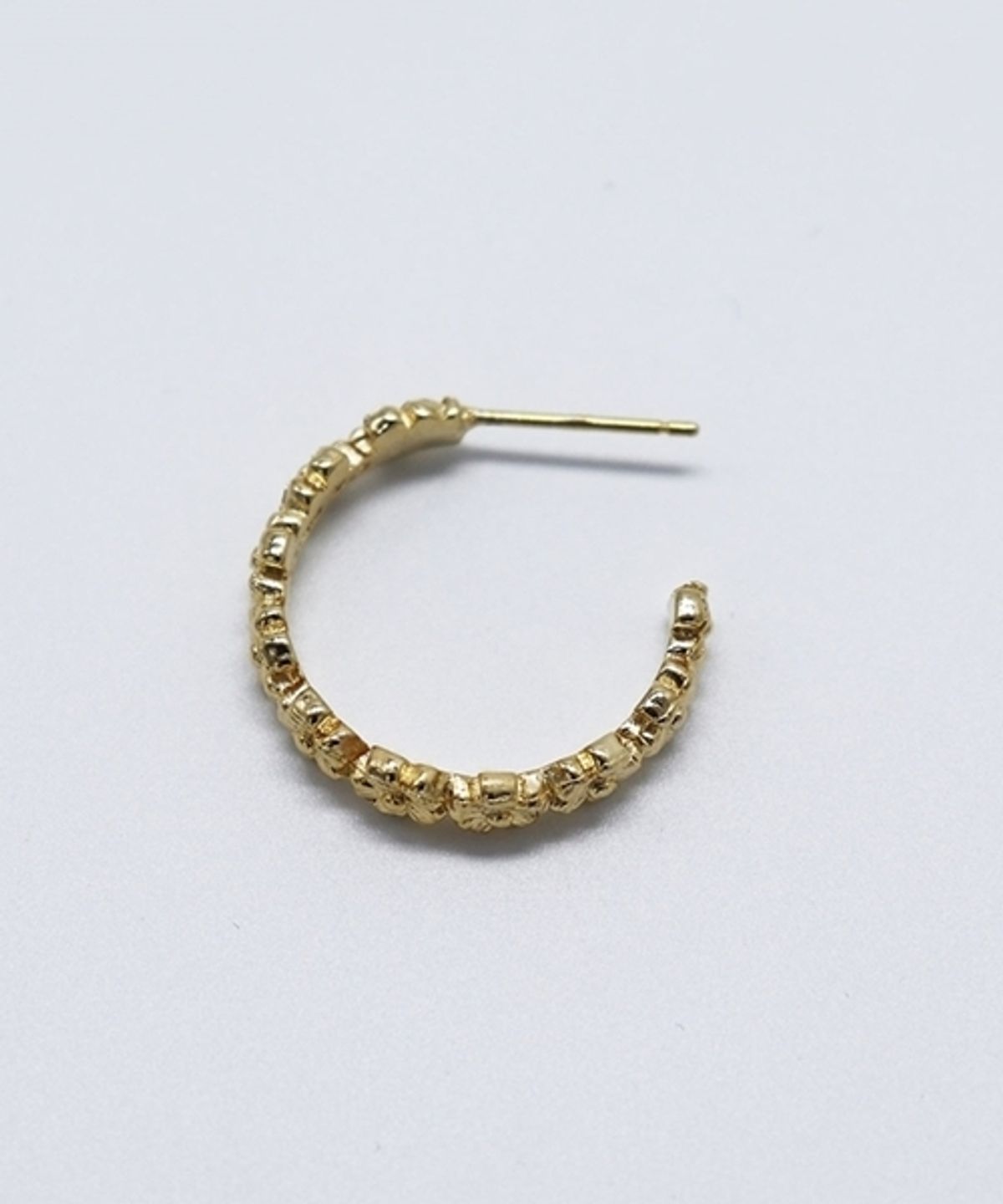 봉보(BONBEAU) Full bloom daisy Earrings 데이지 은침 심플 귀걸이