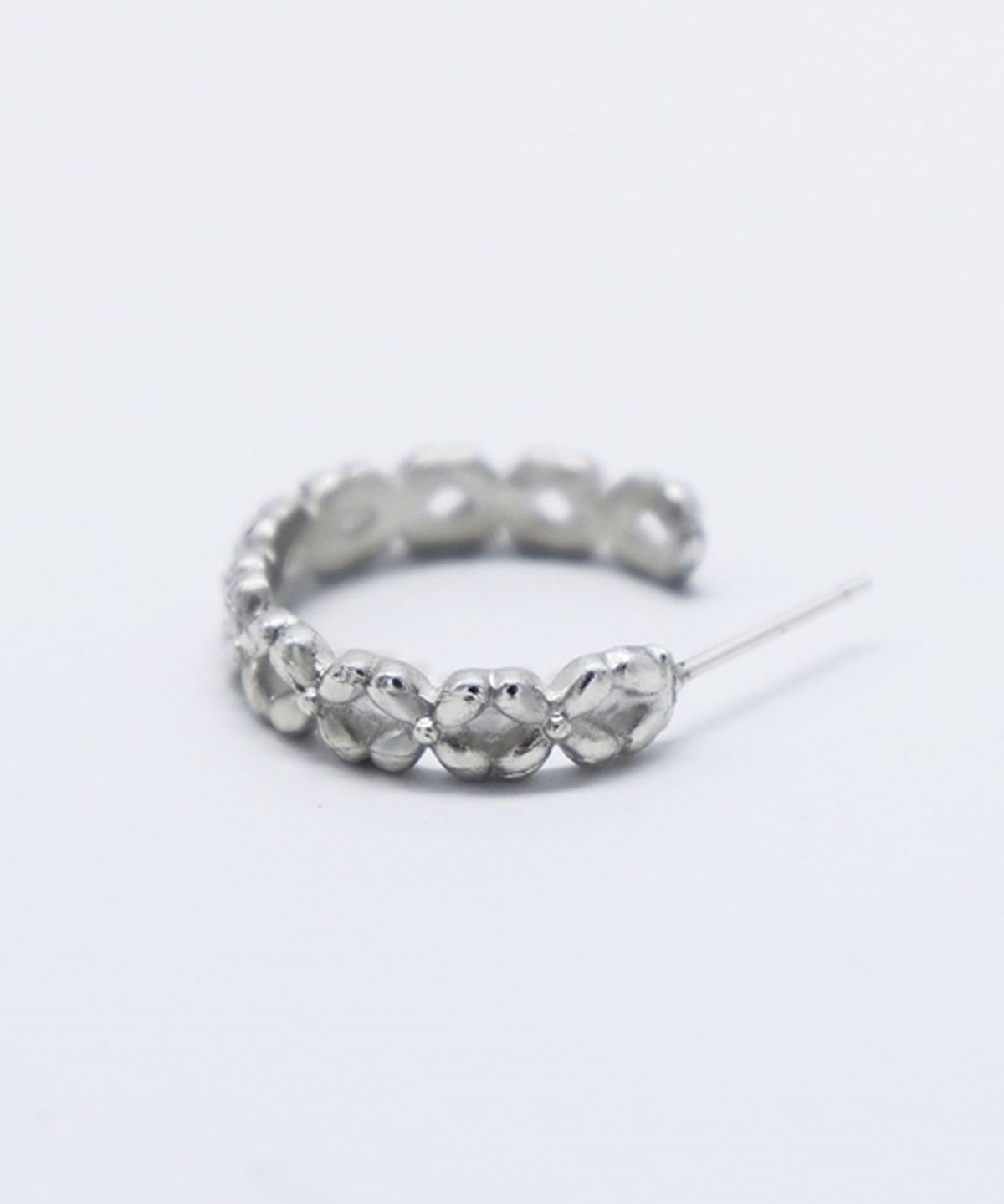 봉보(BONBEAU) Leaves simple Earrings 잎사귀 은침 심플 귀걸이