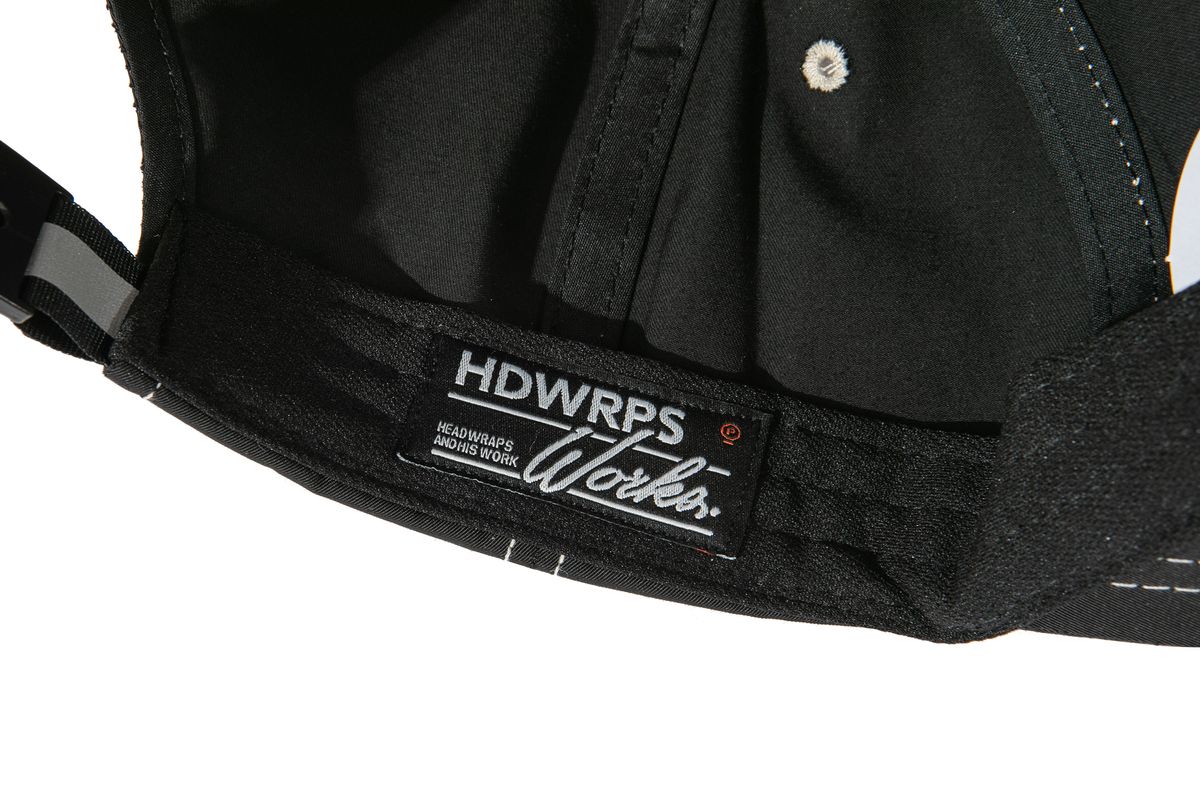 해드랩스(HEADWRAPS) 남녀공용 해드랩스 워터프루프 스카치 6패널 블랙