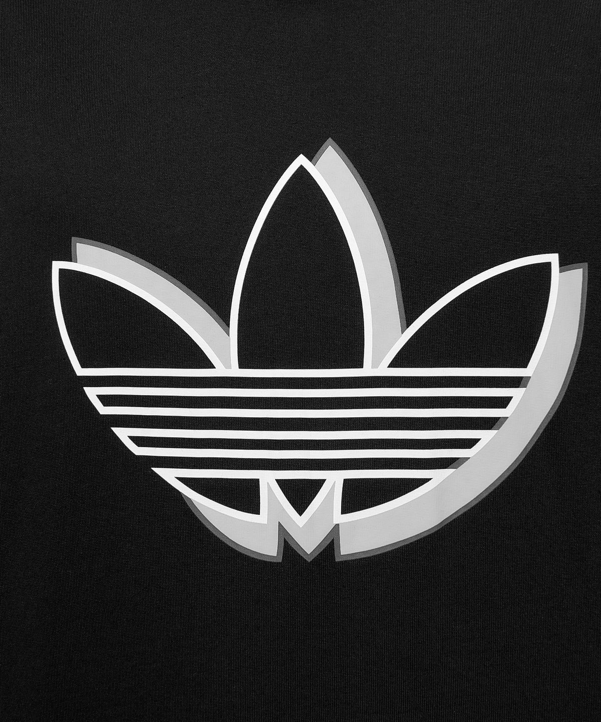 아디다스(ADIDAS) 쉐도우 티셔츠 - 블랙 / FU6003