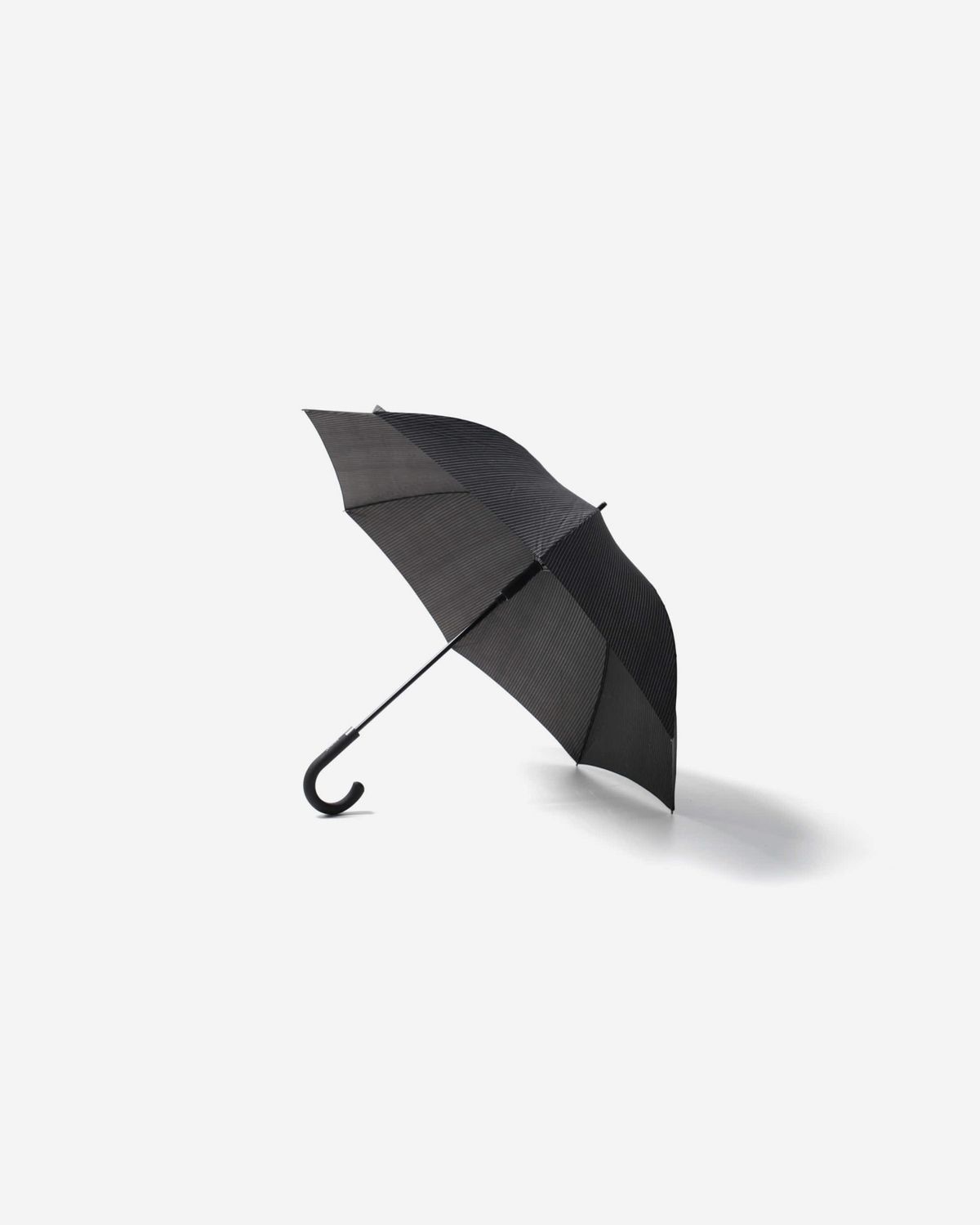 파라체이스(PARACHASE) 1014 스트라이프 패턴 곡자 그립 자동 장우산