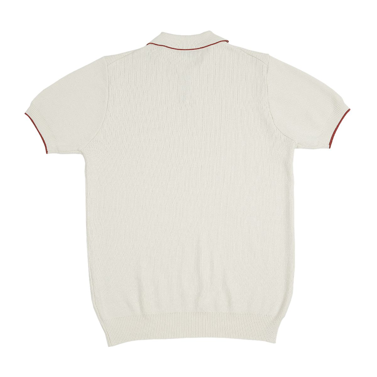 솔티(SORTIE) Combination collar knit (Ivory)