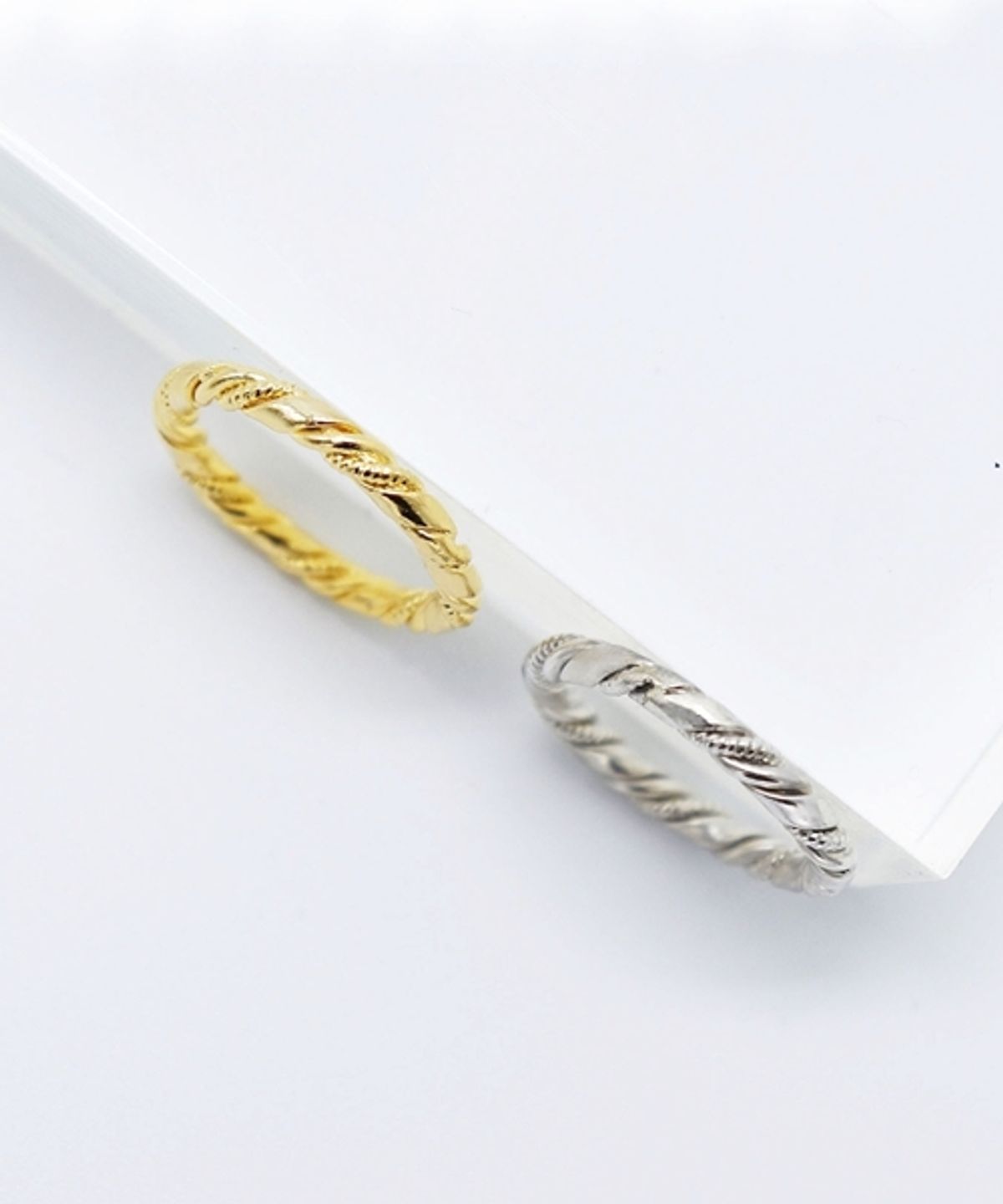 봉보(BONBEAU) Merry bold twist Ring 볼드링 꼬임반지