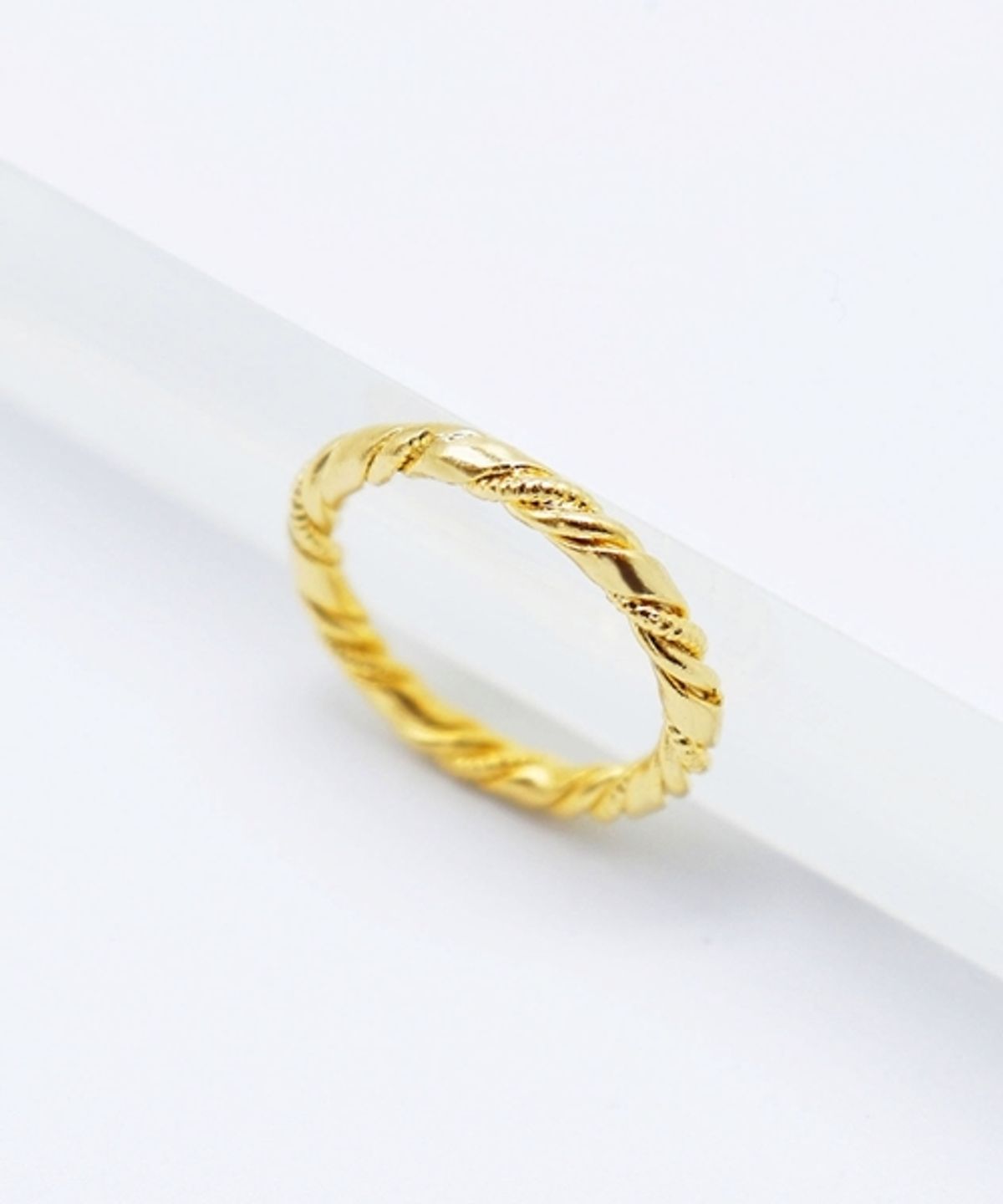 봉보(BONBEAU) Merry bold twist Ring 볼드링 꼬임반지