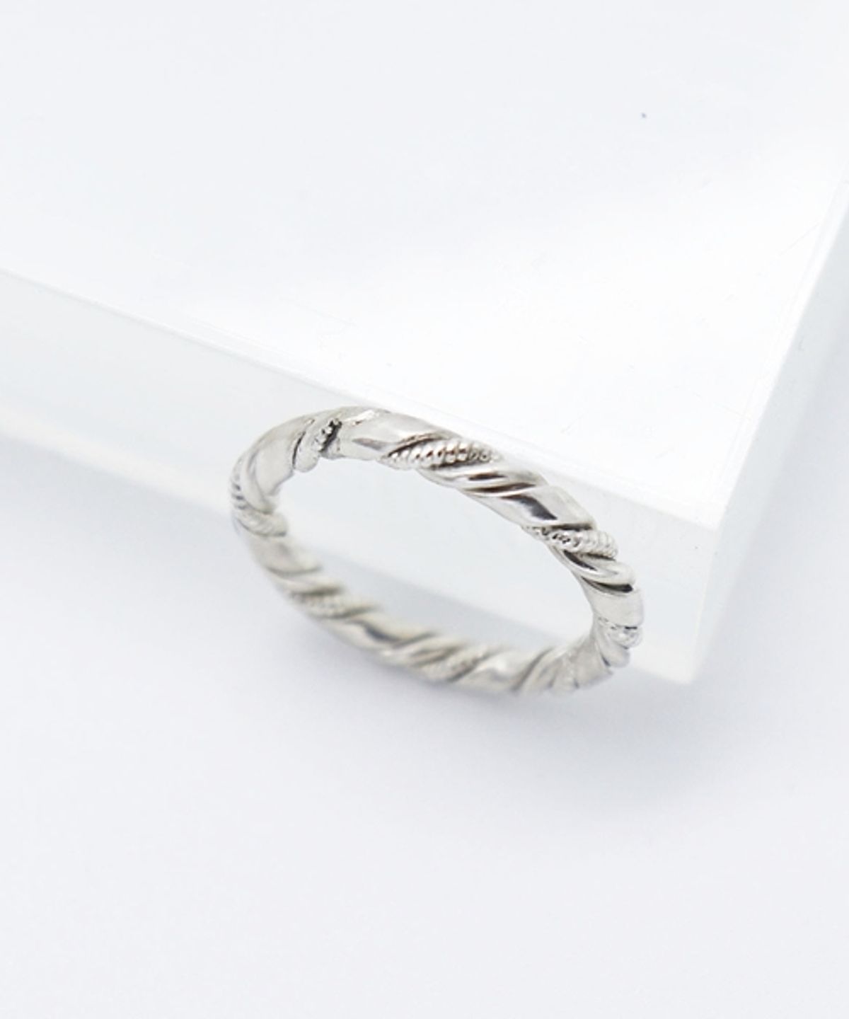 봉보(BONBEAU) Merry bold twist Ring 볼드링 꼬임반지