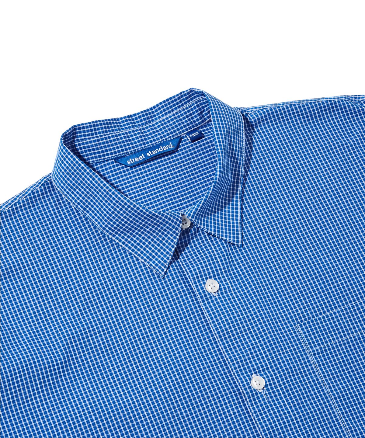 스트리트 스탠다드(STREET STANDARD) S- OVERSIZE CHECK SHIRTS