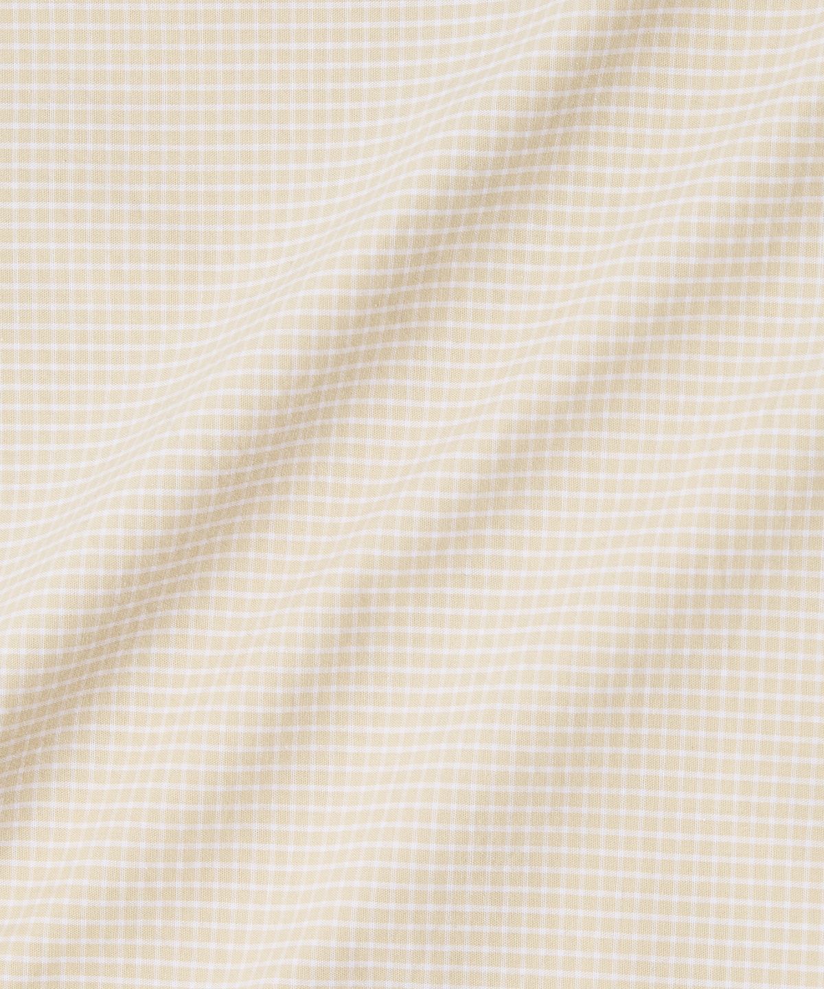 스트리트 스탠다드(STREET STANDARD) S-LOGO OVERSIZE CHECK SHIRTS IVORY