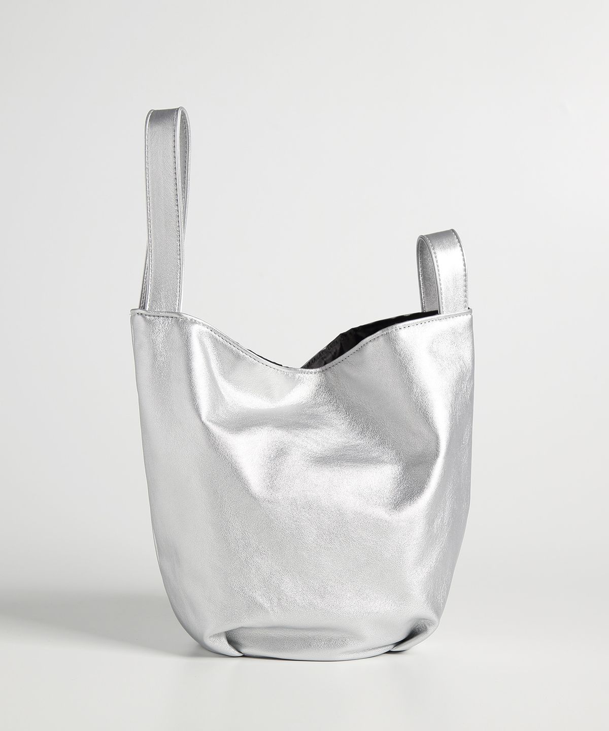 옐로우스톤(YELLOWSTONE) Dumpling wrist bag - Silver