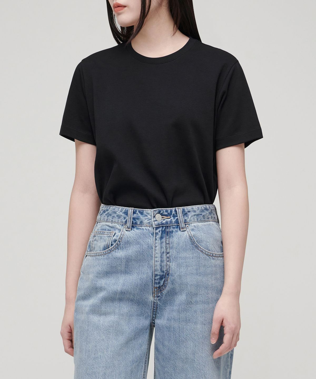 MUSINSA | MUSINSA STANDARD WOMAN Women's Basic Crew Neck T