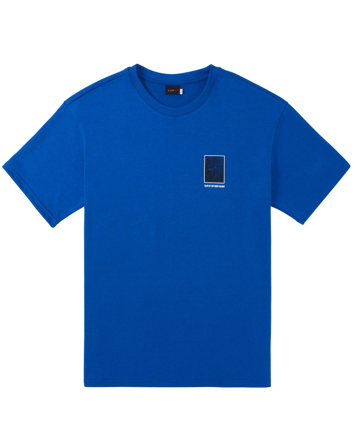 템푸스스튜디오(TEMPUS STUDIO) TOTALITY OVERSIZE T-SHIRT [BLUE]