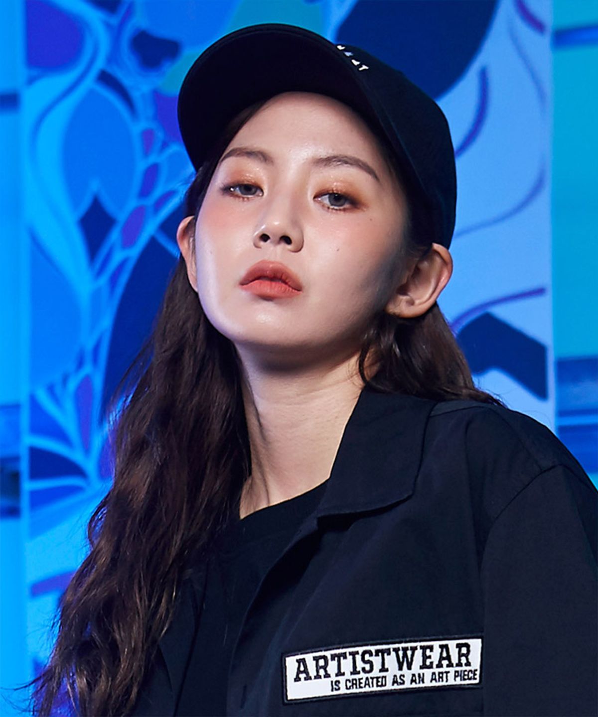 아티스트웨어(ARTISTWEAR) [ATW] 시그니쳐 로고 자수 볼캡_BK