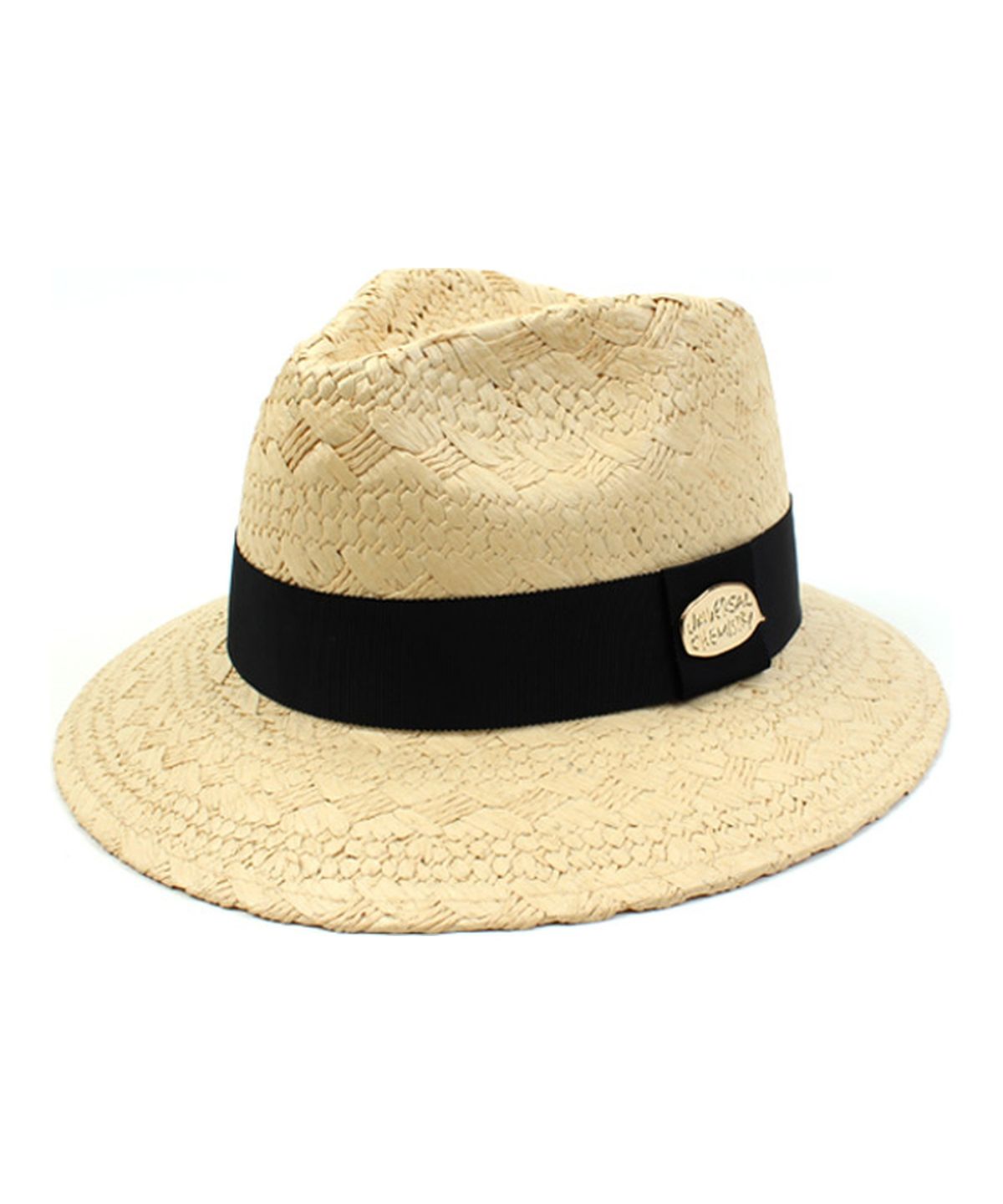 유니버셜 케미스트리(UNIVERSAL CHEMISTRY) Modern Beige Panama Hat GD 파나마햇