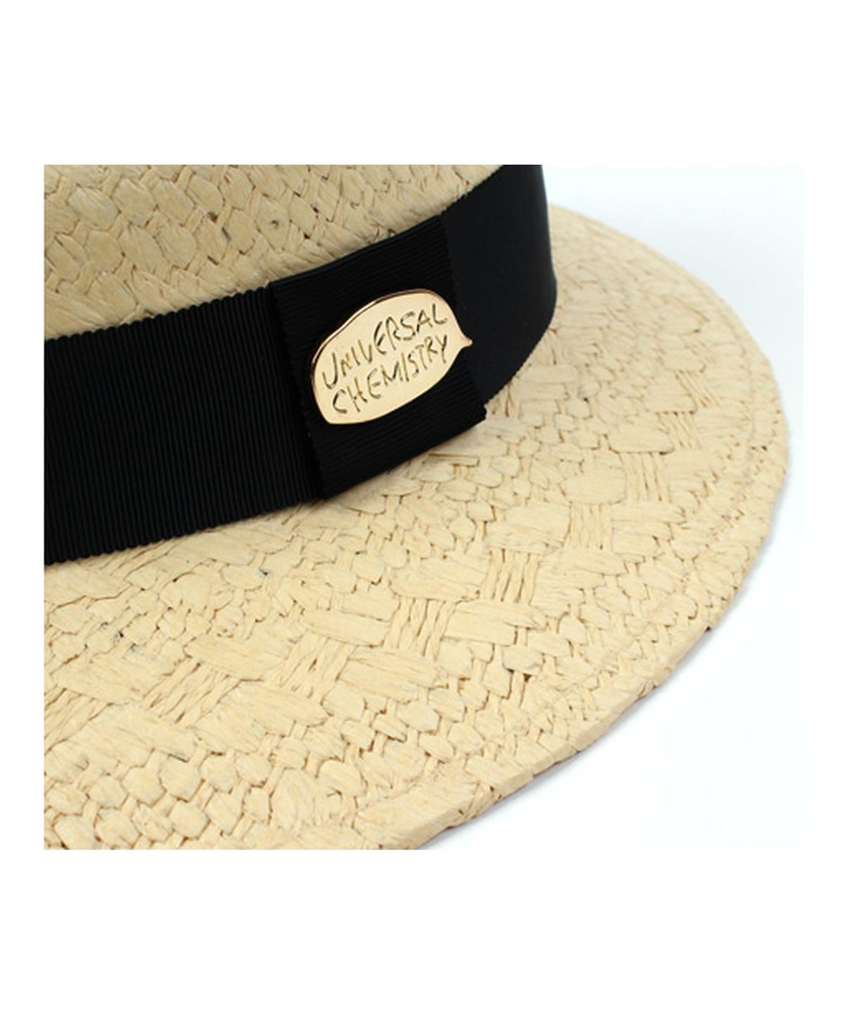 유니버셜 케미스트리(UNIVERSAL CHEMISTRY) Modern Beige Panama Hat GD 파나마햇