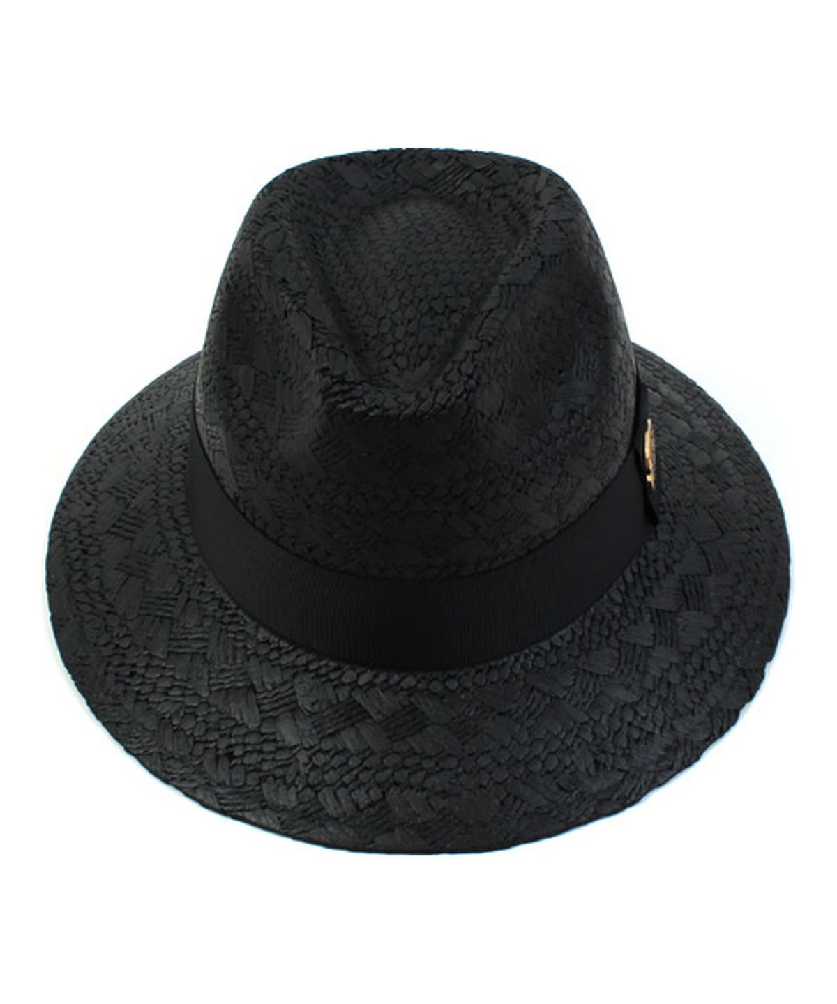 유니버셜 케미스트리(UNIVERSAL CHEMISTRY) Modern Black Panama Hat GD 파나마햇