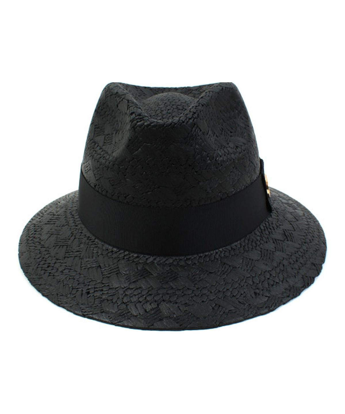 유니버셜 케미스트리(UNIVERSAL CHEMISTRY) Modern Black Panama Hat GD 파나마햇
