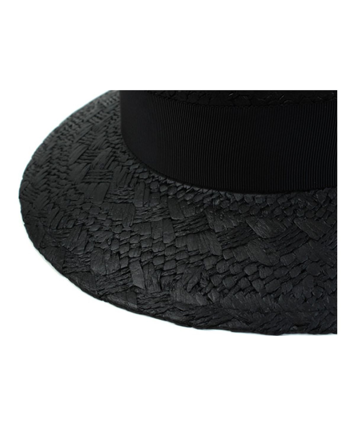유니버셜 케미스트리(UNIVERSAL CHEMISTRY) Modern Black Panama Hat GD 파나마햇