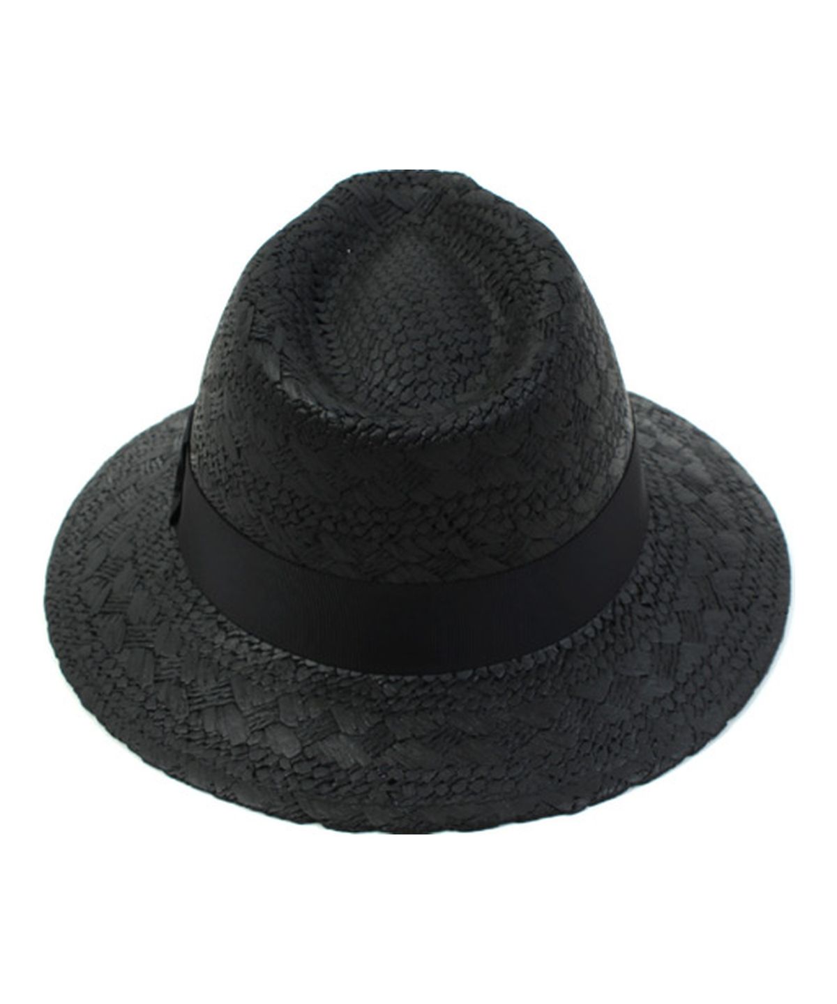 유니버셜 케미스트리(UNIVERSAL CHEMISTRY) Modern Black Panama Hat BK 파나마햇
