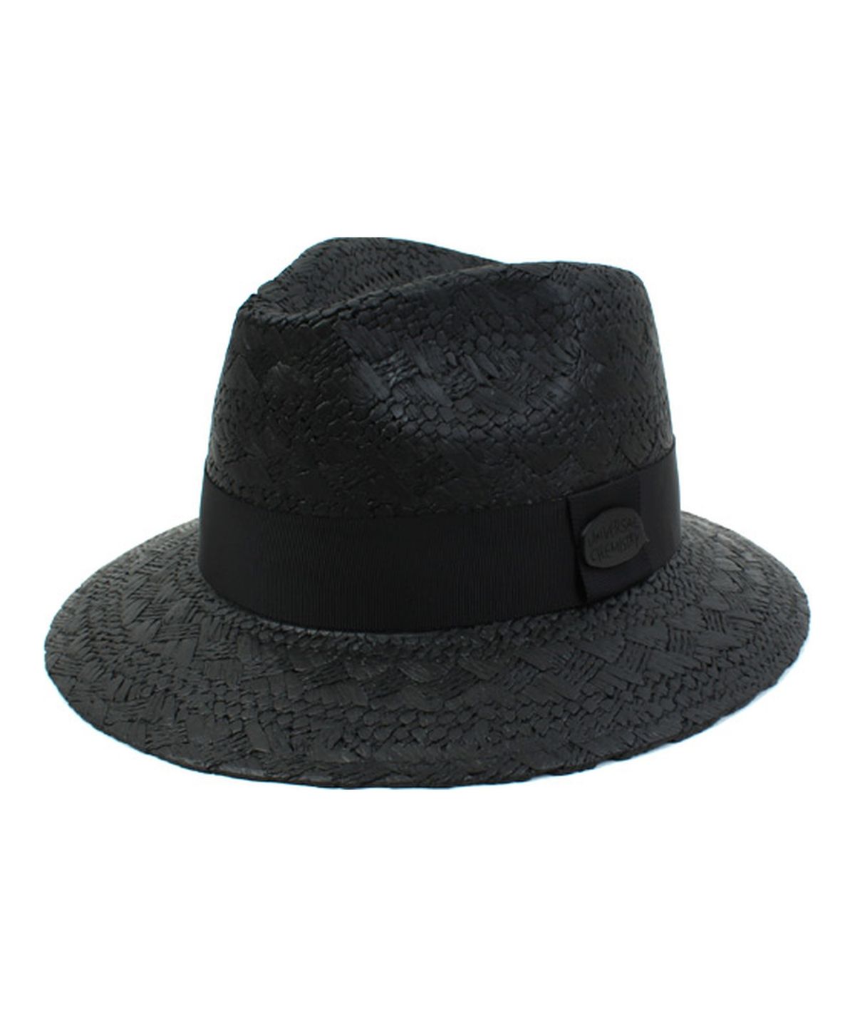 유니버셜 케미스트리(UNIVERSAL CHEMISTRY) Modern Black Panama Hat BK 파나마햇