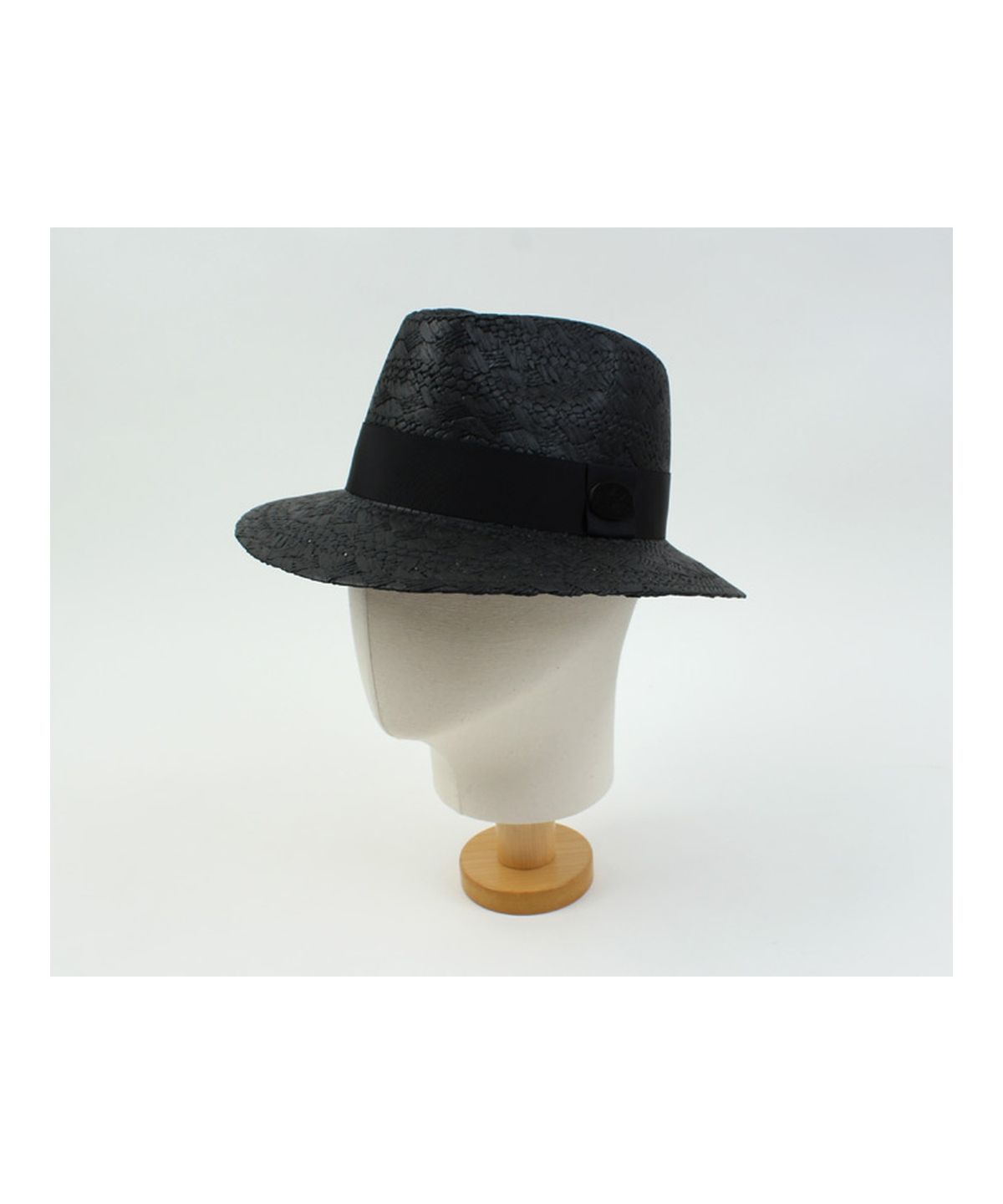 유니버셜 케미스트리(UNIVERSAL CHEMISTRY) Modern Black Panama Hat BK 파나마햇