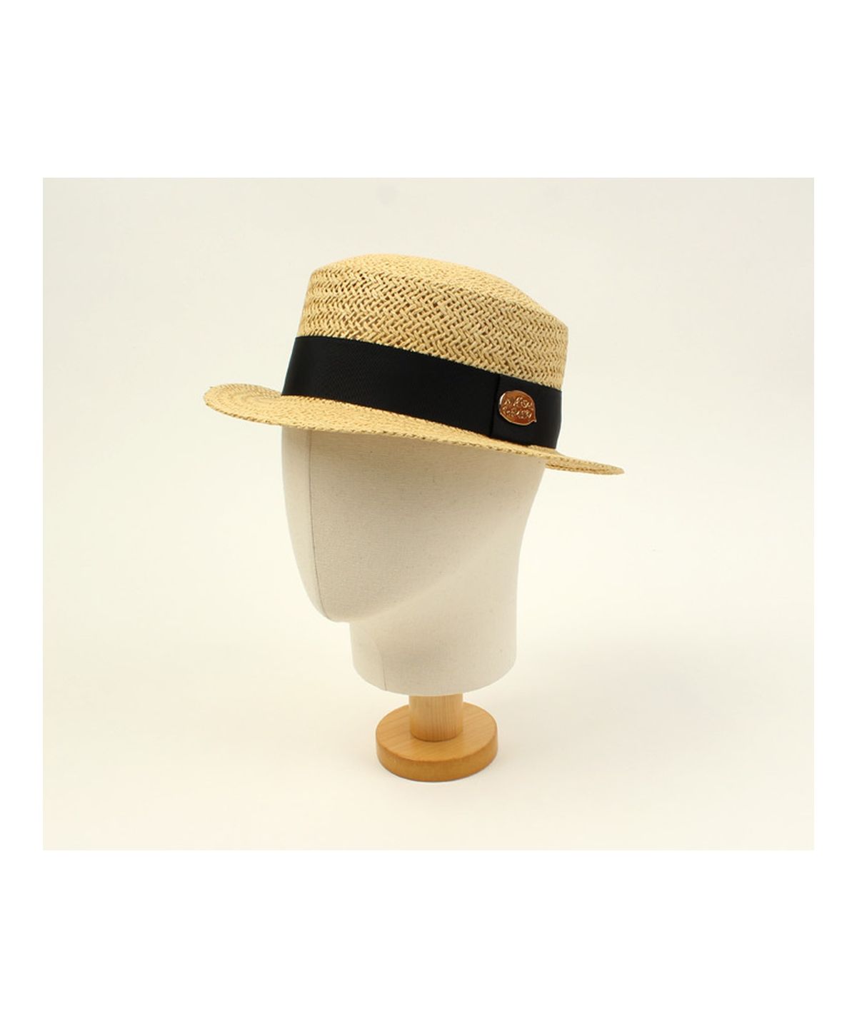 유니버셜 케미스트리(UNIVERSAL CHEMISTRY) Beige Flat Short Panama Hat 파나마햇