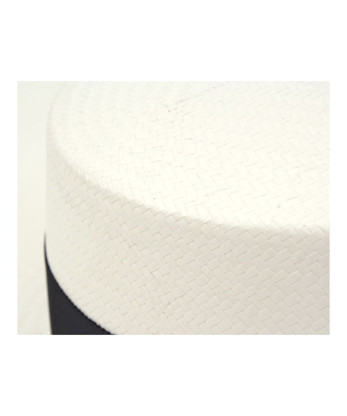 유니버셜 케미스트리(UNIVERSAL CHEMISTRY) White Flat Long Panama Hat BK 파나마햇