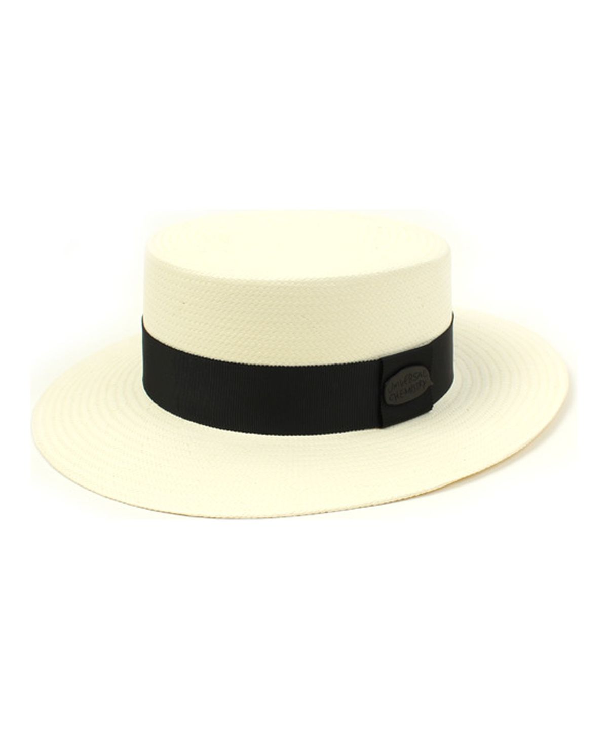 유니버셜 케미스트리(UNIVERSAL CHEMISTRY) Ivory Flat Long Panama Hat 파나마햇
