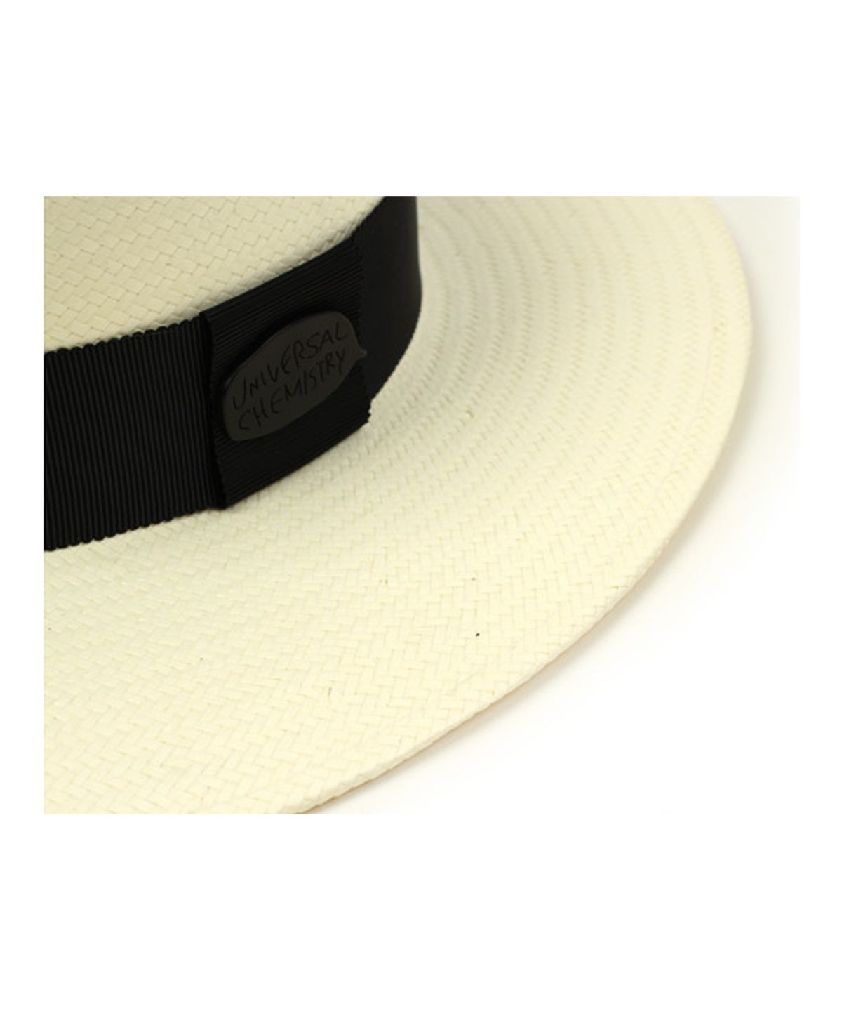 유니버셜 케미스트리(UNIVERSAL CHEMISTRY) Ivory Flat Long Panama Hat 파나마햇