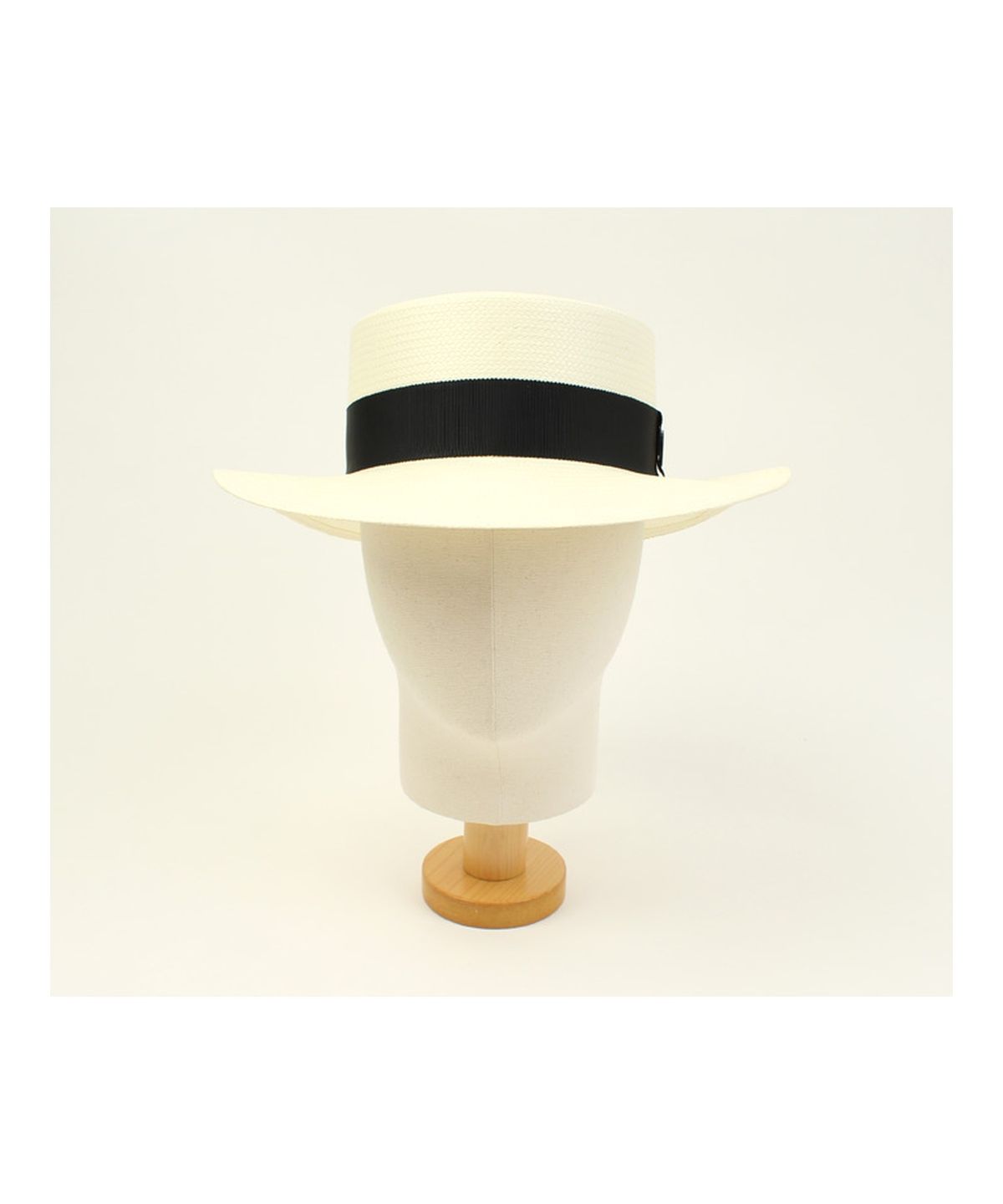 유니버셜 케미스트리(UNIVERSAL CHEMISTRY) Ivory Flat Long Panama Hat 파나마햇