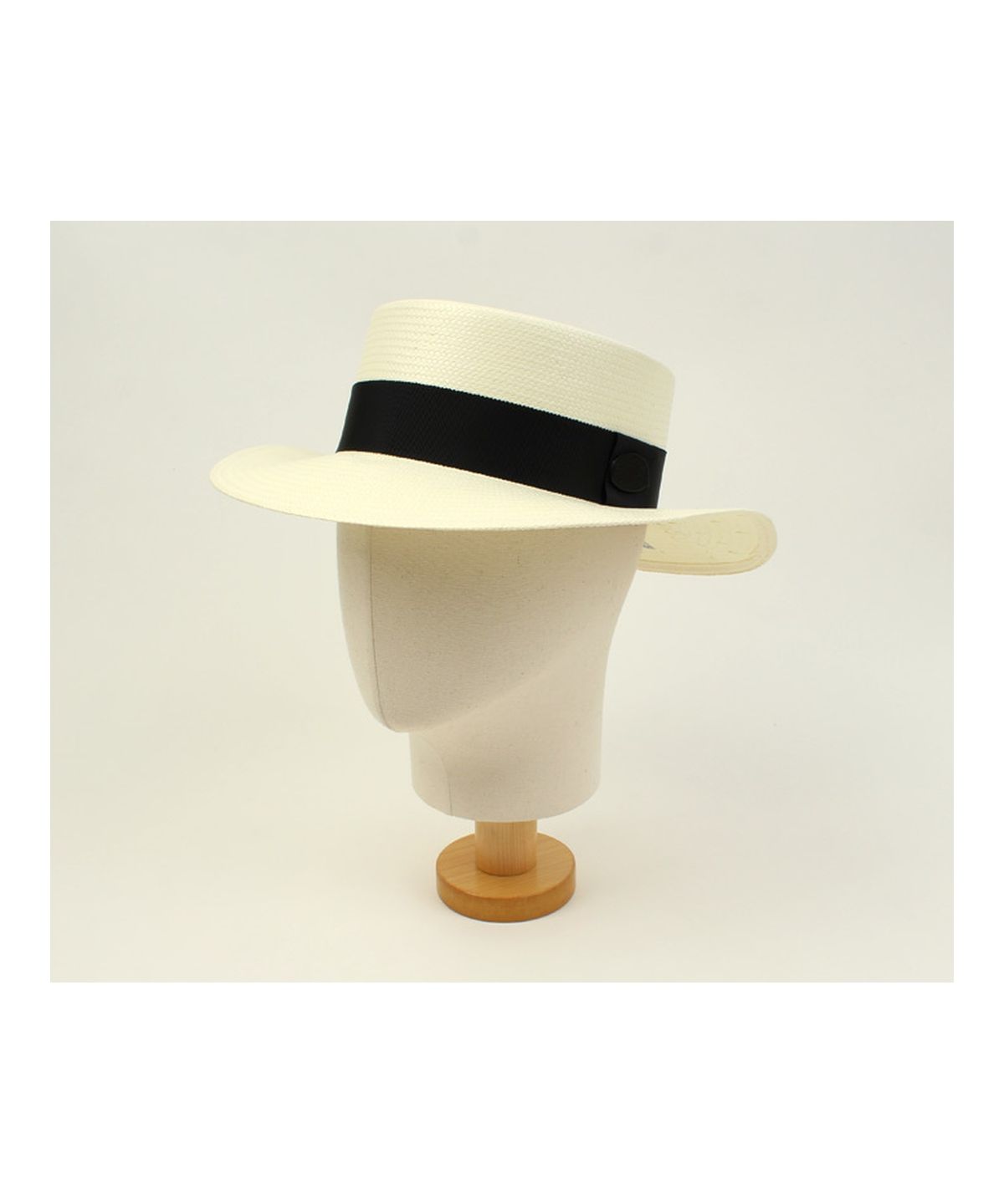 유니버셜 케미스트리(UNIVERSAL CHEMISTRY) Ivory Flat Long Panama Hat 파나마햇
