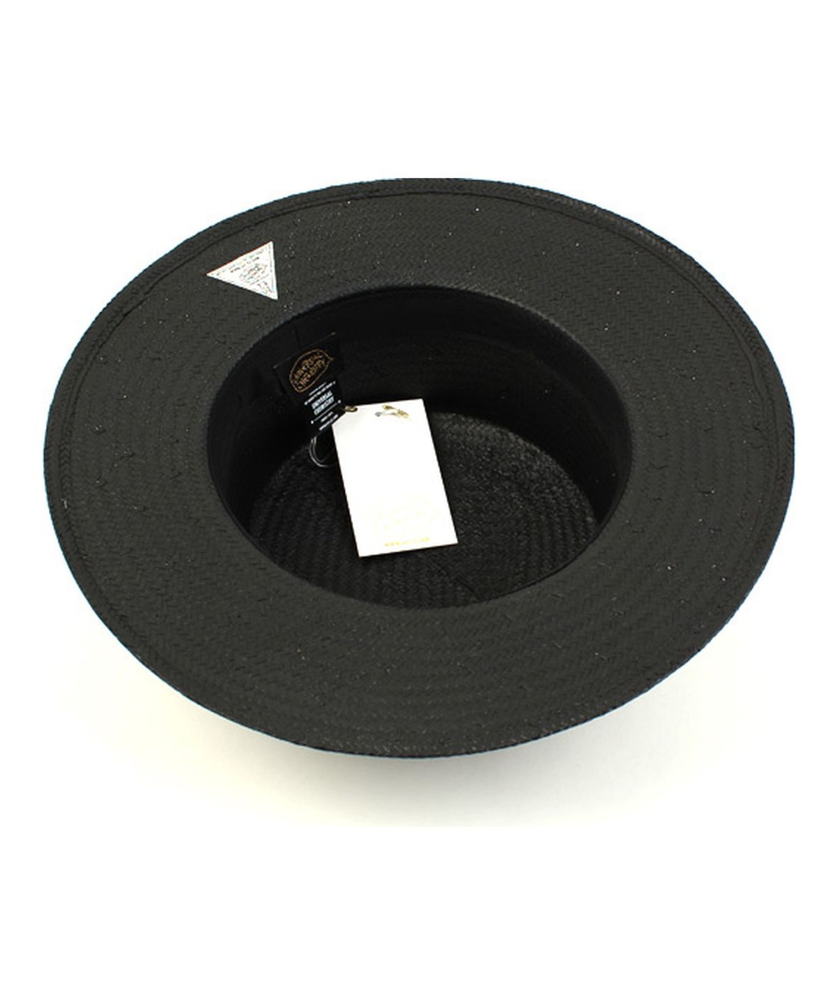 유니버셜 케미스트리(UNIVERSAL CHEMISTRY) Black Flat Long Panama Hat 파나마햇