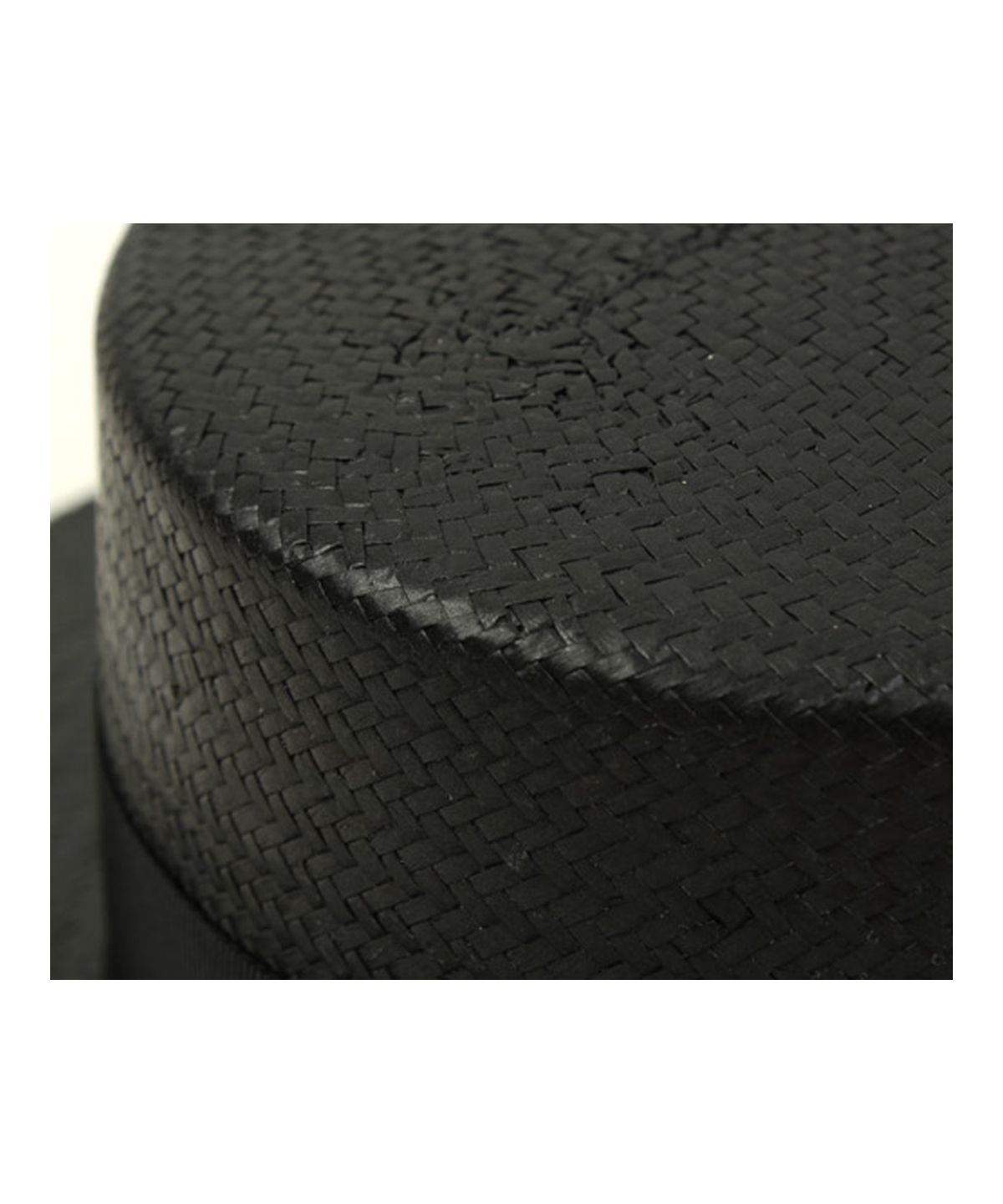 유니버셜 케미스트리(UNIVERSAL CHEMISTRY) Black Flat Long Panama Hat 파나마햇