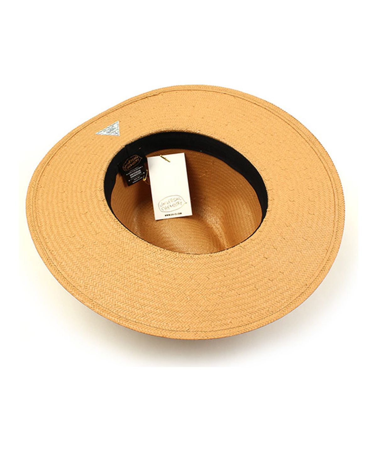 유니버셜 케미스트리(UNIVERSAL CHEMISTRY) Beige Long Summer Fedora 파나마햇