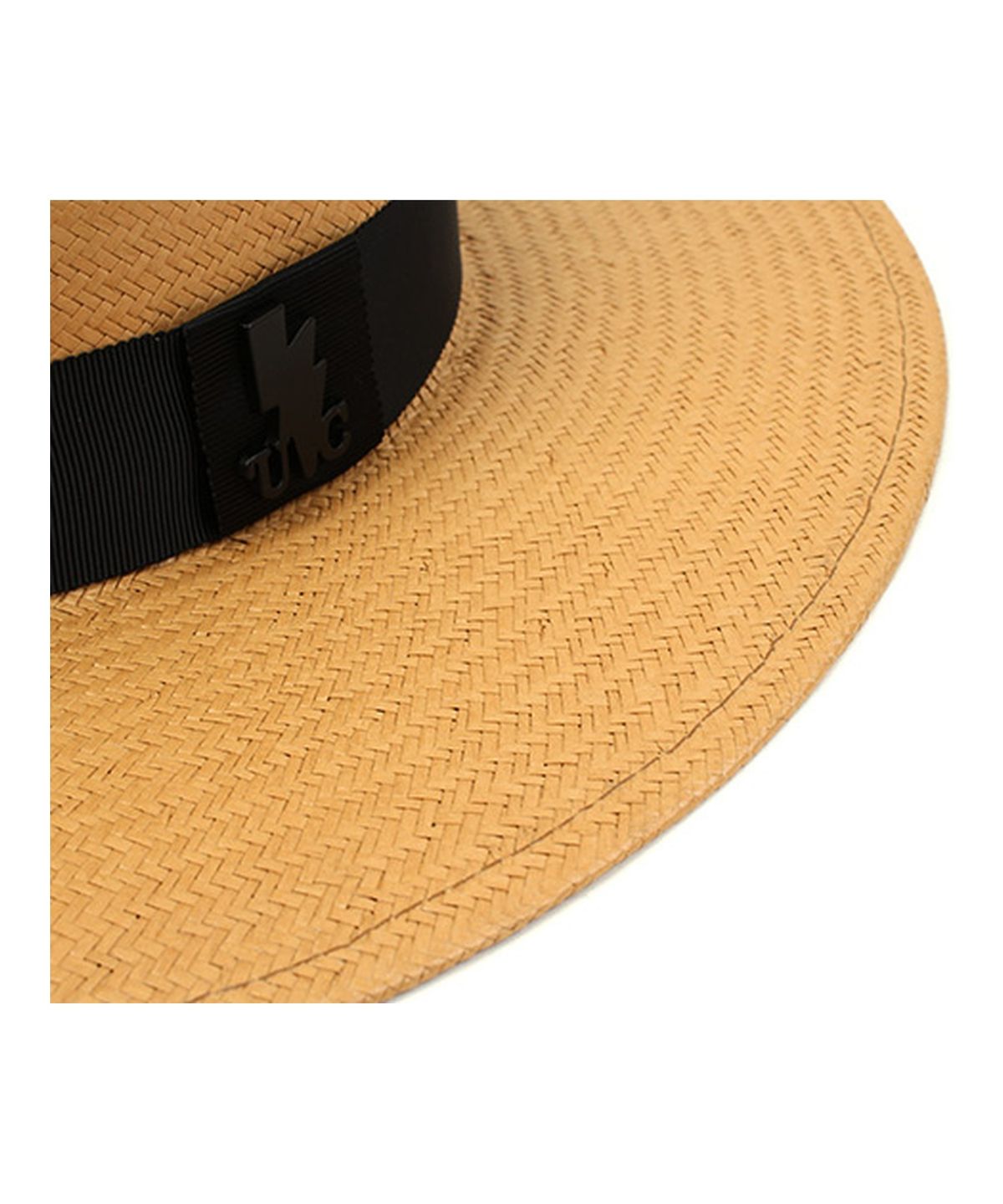 유니버셜 케미스트리(UNIVERSAL CHEMISTRY) Beige Long Summer Fedora 파나마햇
