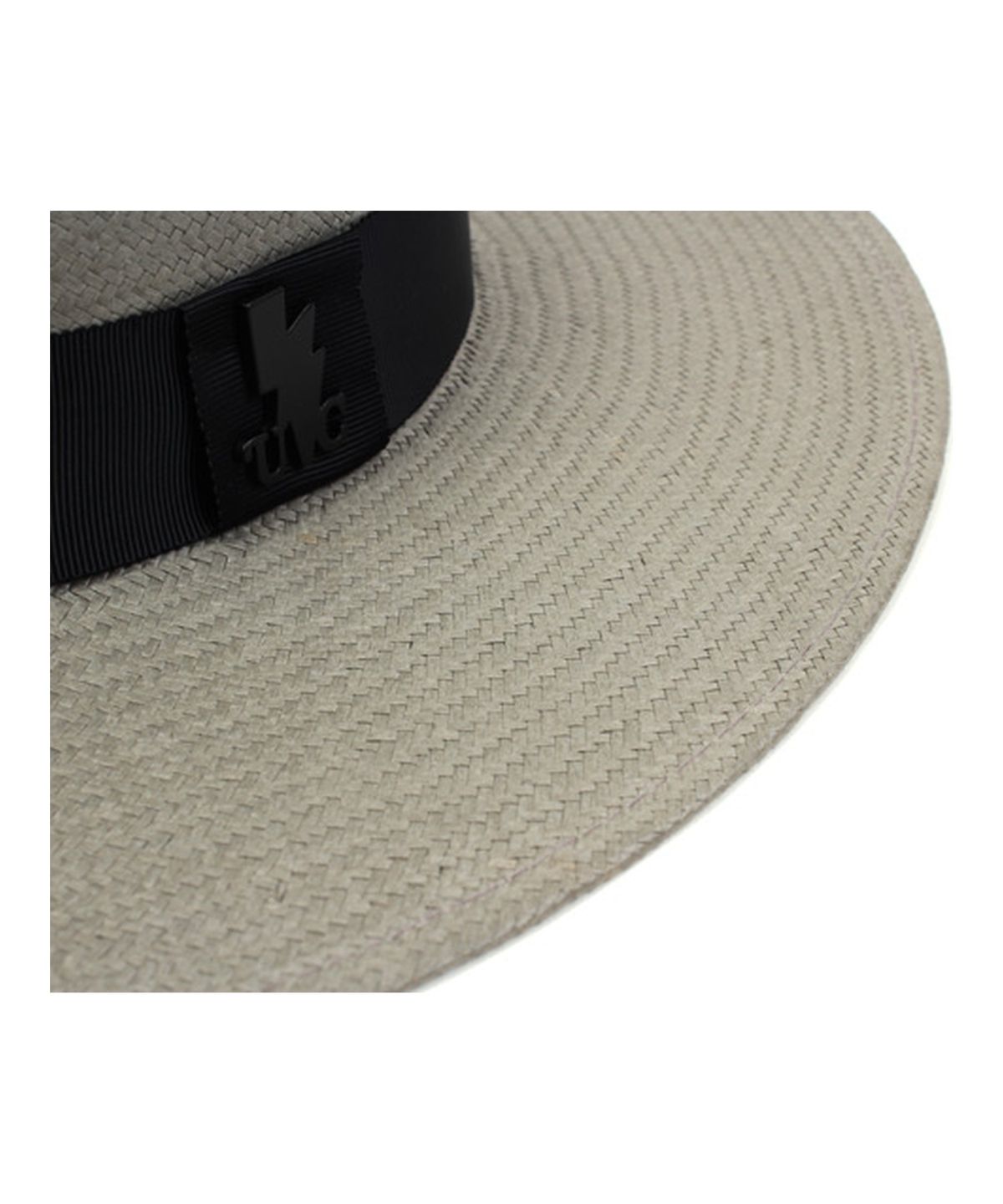 유니버셜 케미스트리(UNIVERSAL CHEMISTRY) Gray Long Summer Fedora 파나마햇