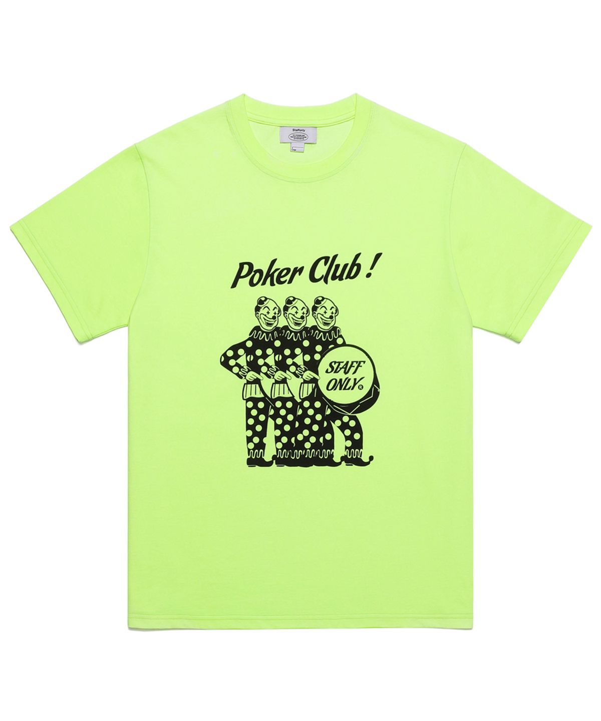 스텝온리(STAFFONLY) PIERROT (NEON YELLOW)