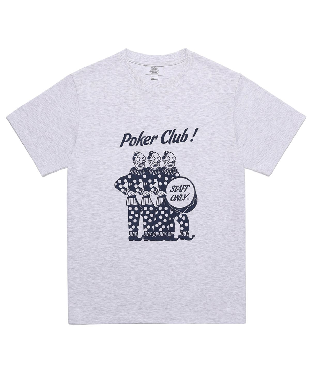 스텝온리(STAFFONLY) PIERROT (MELANGE WHITE)