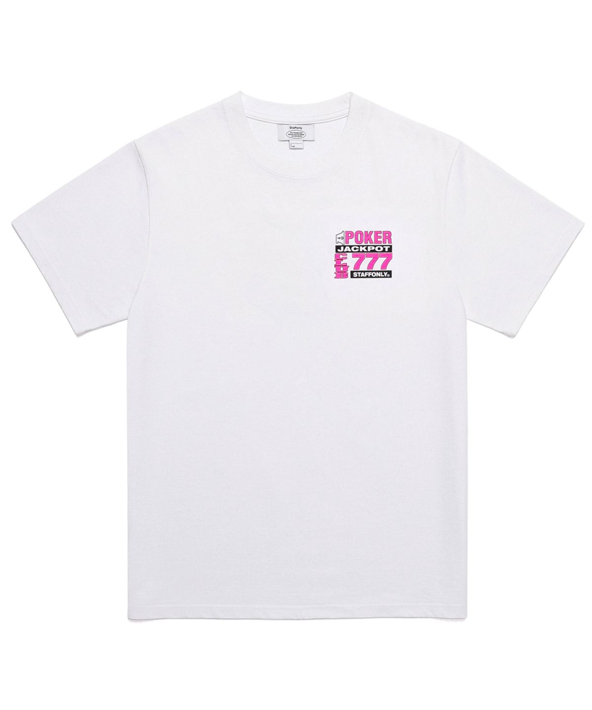 스텝온리(STAFFONLY) JACKPOT 777 (WHITE)