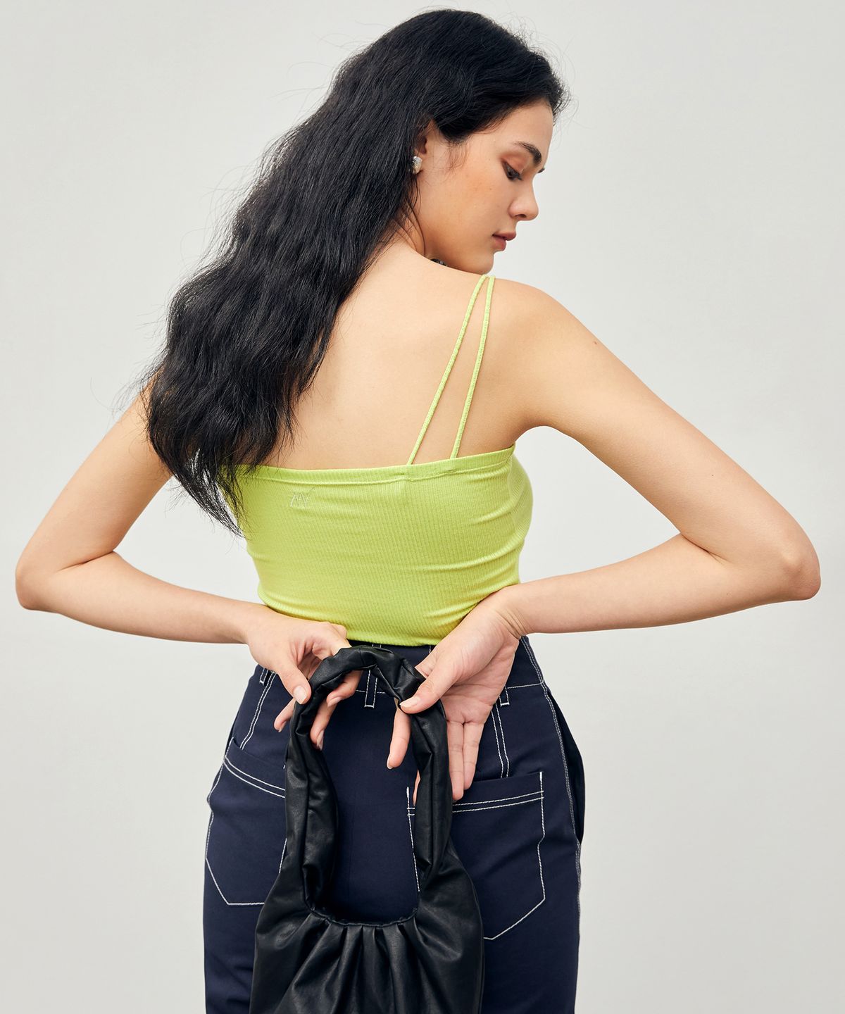 온느(ONNE) Soft Camisole Tank Lime