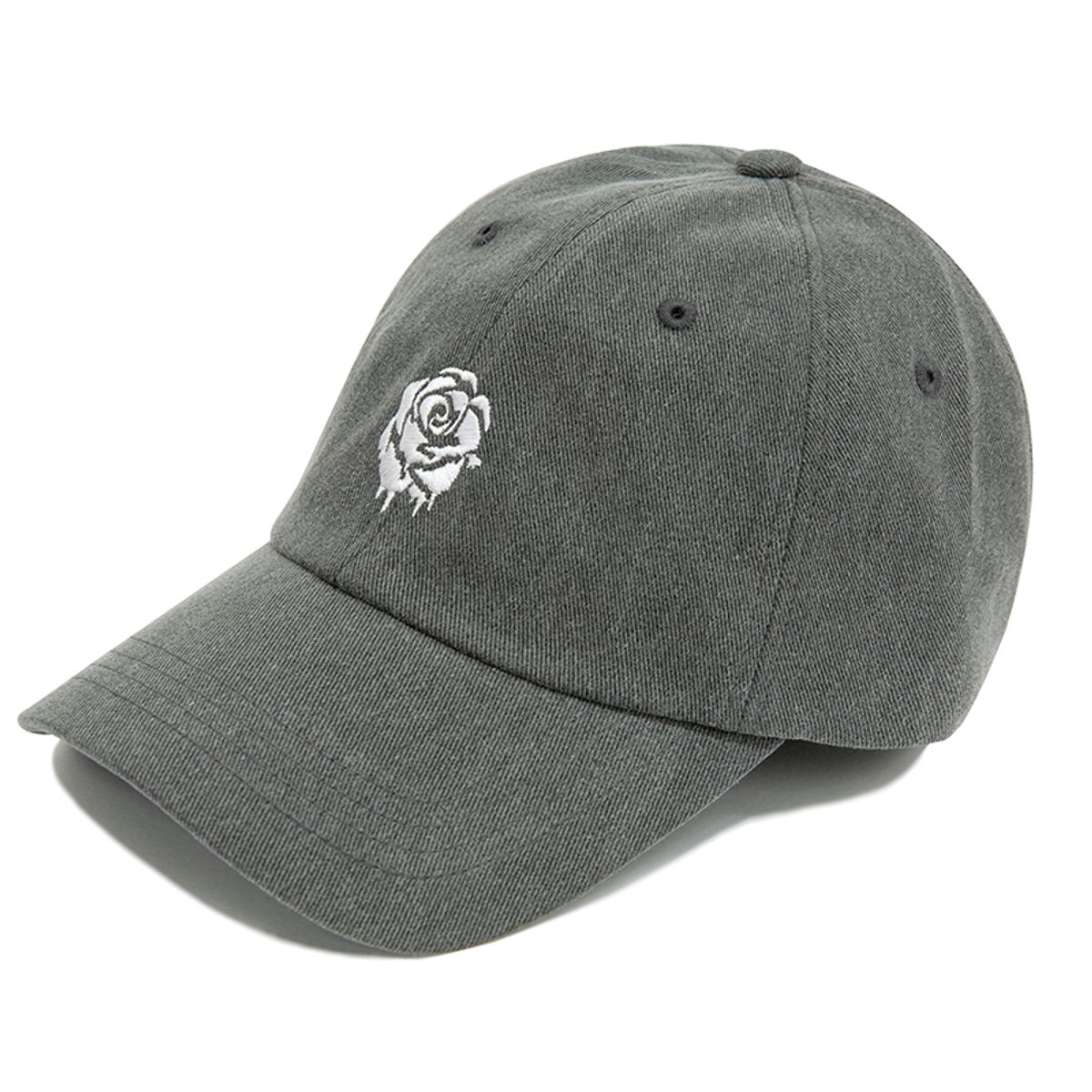 블랙후디(BLACK HOODY) MELTING ROSE SOFT CAP CHARCOAL