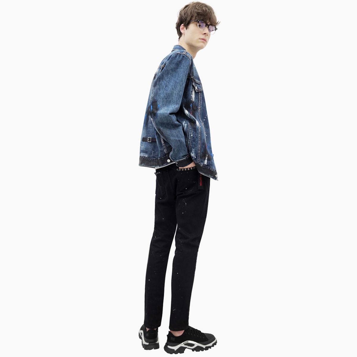 스트라이크(STRIKE) 아일렛 페인팅 데미지 포인트 워시드 체인진 (SLIM)