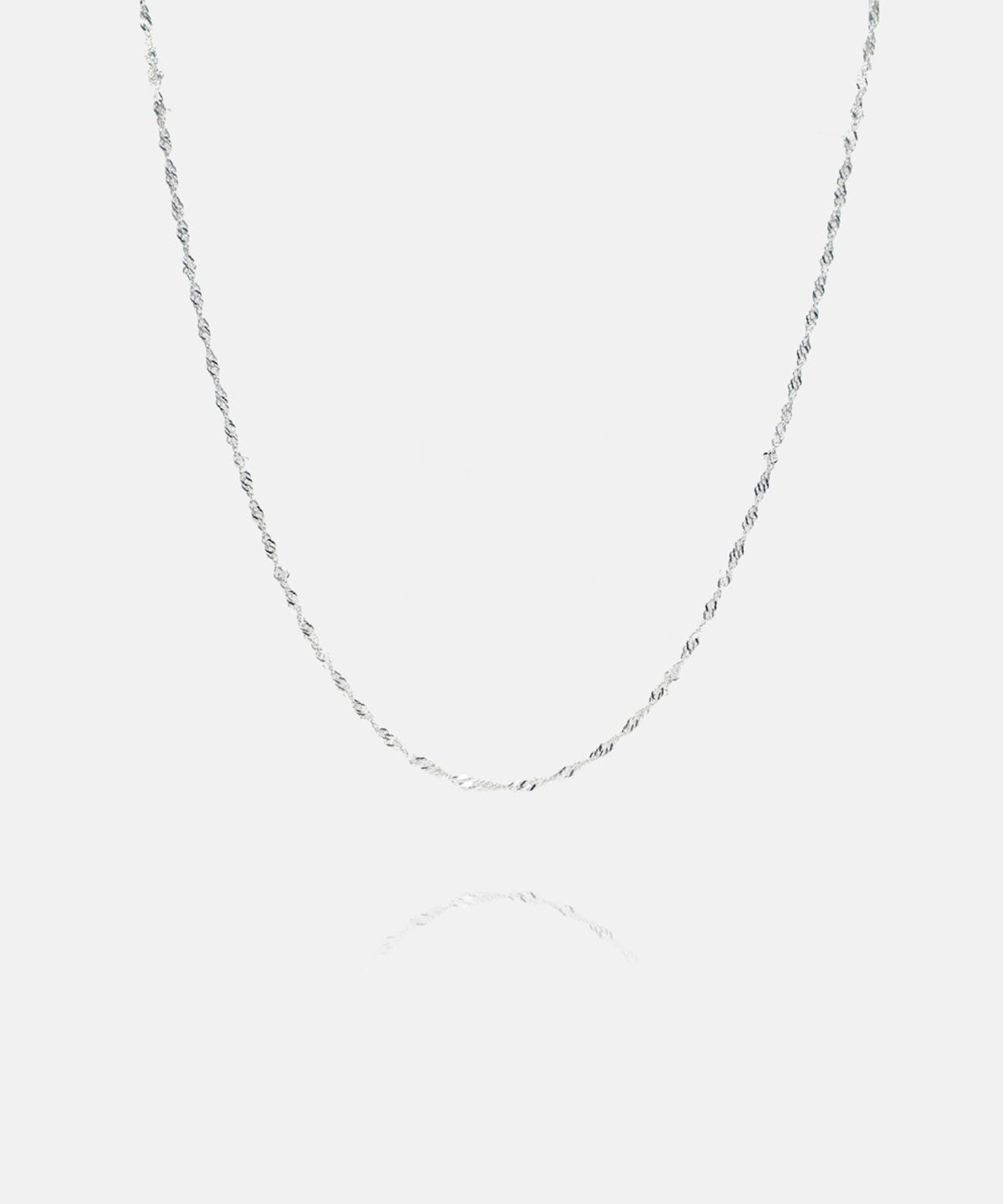 디모멘트(DMOMENT) NINA 슬림 체인 초커 목걸이 (925 Silver)
