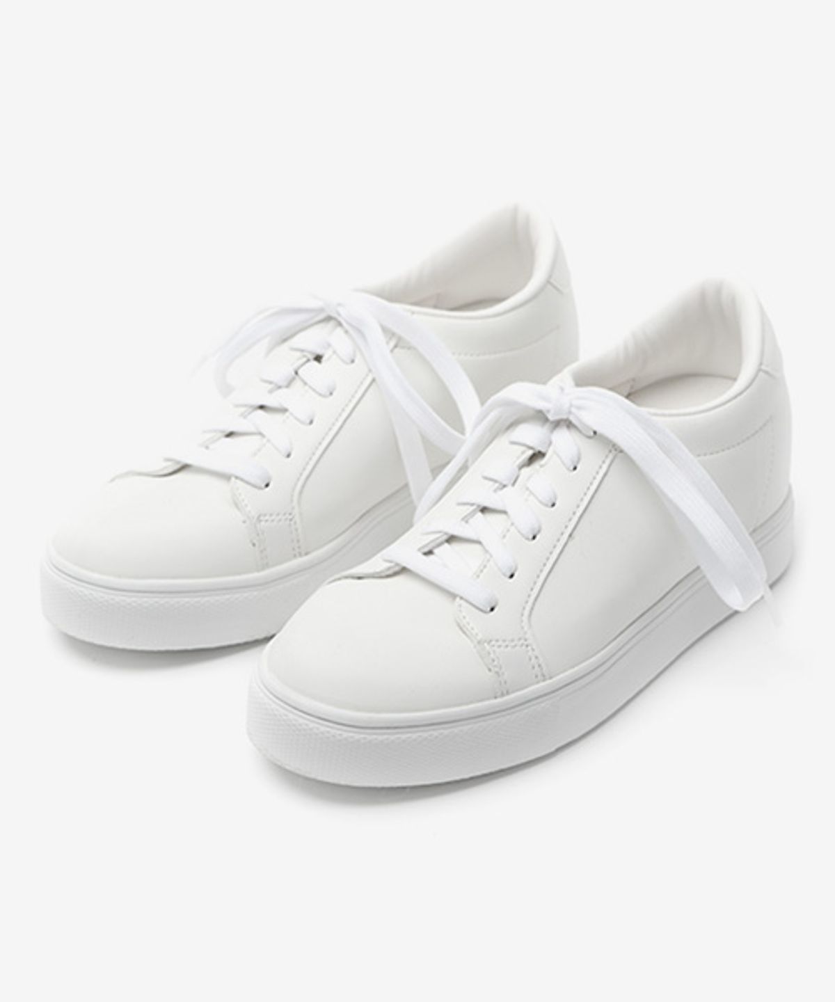 힐탑(HEELTOP) HT4395-WH 7cm 키높이 스니커즈 라이키 화이트 [240~280MM]